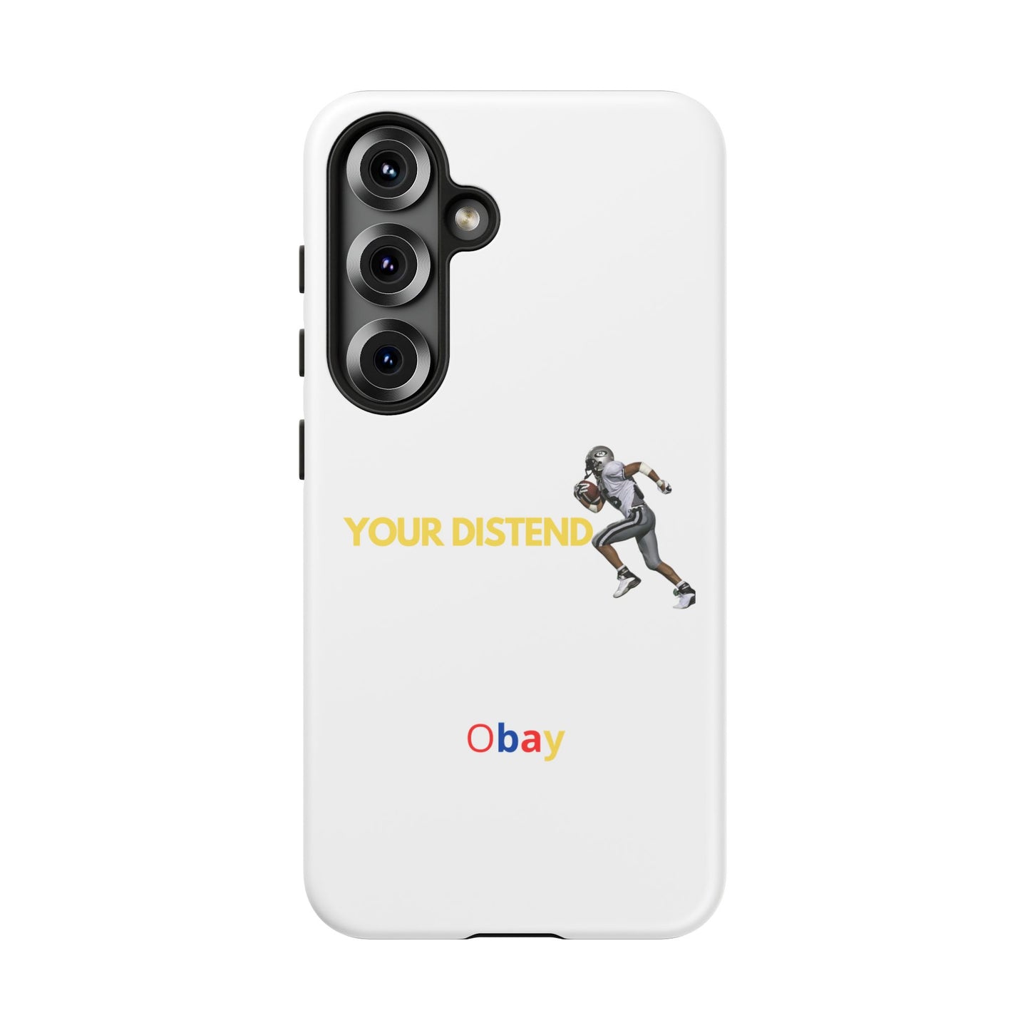 Athlete’s Edge Customizable Tough Phone Case - Durable Sports Design for iPhone/Samsung, Perfect Personalized Gift for Sports Lovers