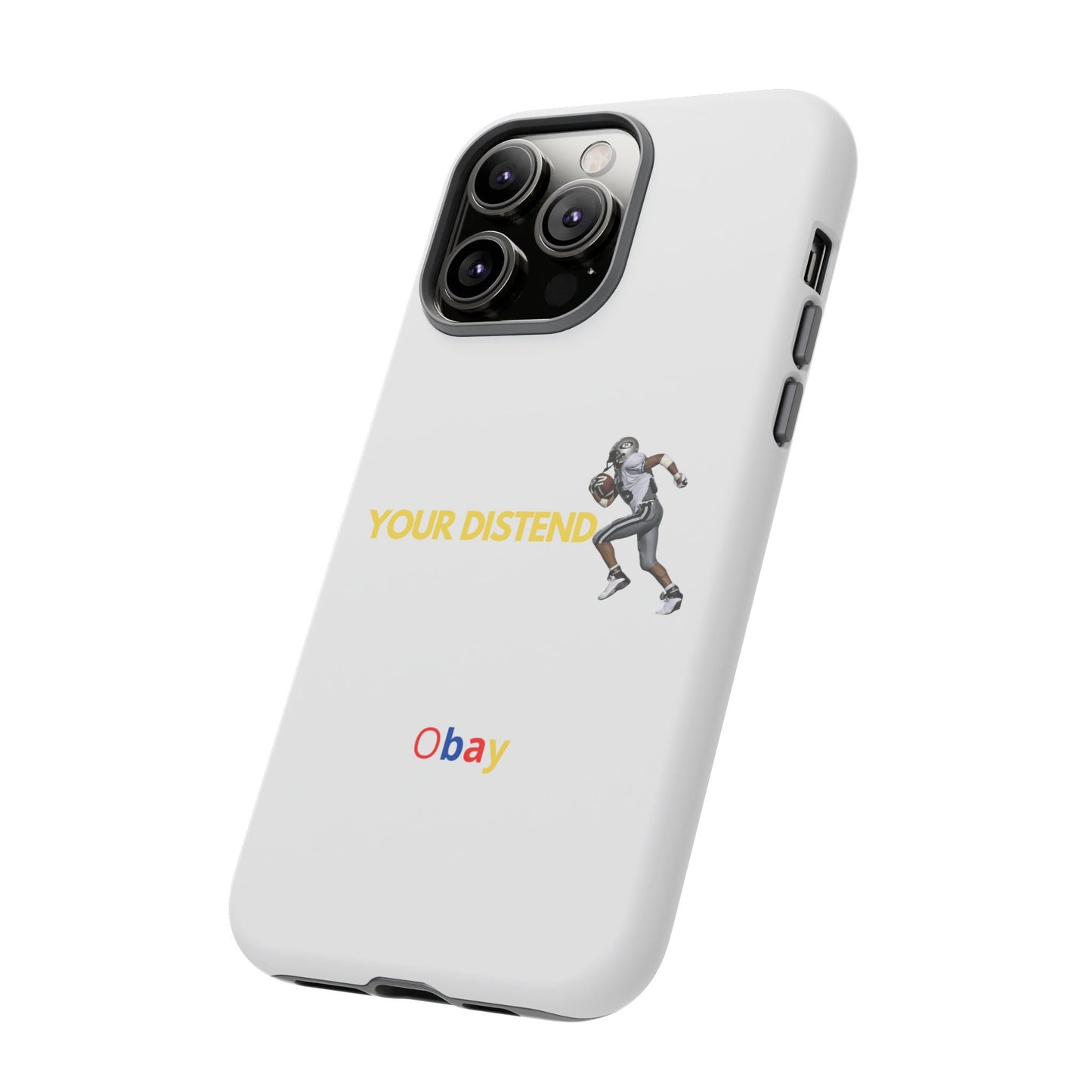 Athlete’s Edge Customizable Tough Phone Case - Durable Sports Design for iPhone/Samsung, Perfect Personalized Gift for Sports Lovers