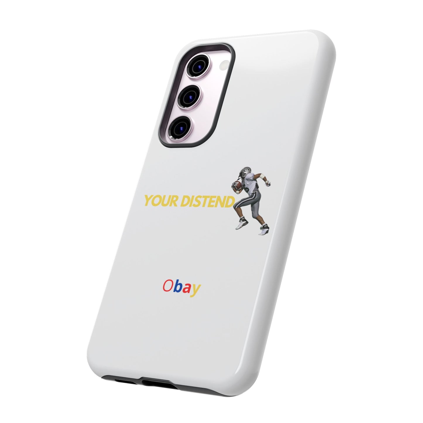 Athlete’s Edge Customizable Tough Phone Case - Durable Sports Design for iPhone/Samsung, Perfect Personalized Gift for Sports Lovers
