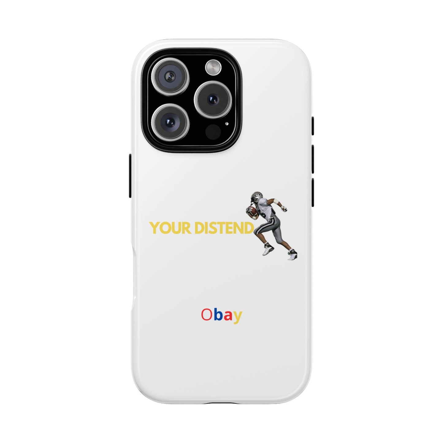 Athlete’s Edge Customizable Tough Phone Case - Durable Sports Design for iPhone/Samsung, Perfect Personalized Gift for Sports Lovers