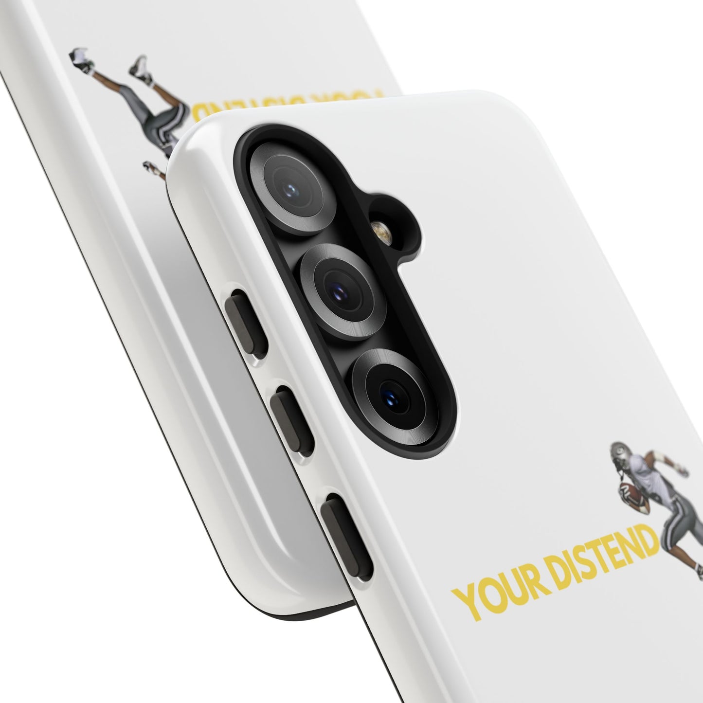 Athlete’s Edge Customizable Tough Phone Case - Durable Sports Design for iPhone/Samsung, Perfect Personalized Gift for Sports Lovers