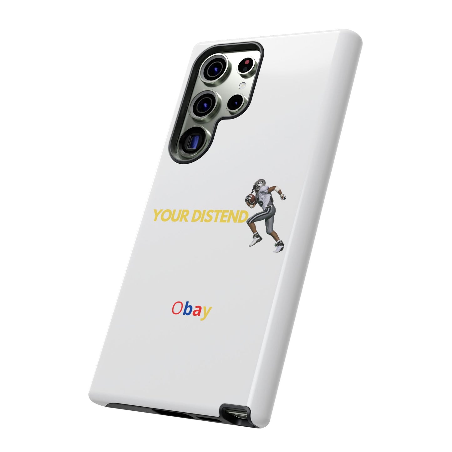 Athlete’s Edge Customizable Tough Phone Case - Durable Sports Design for iPhone/Samsung, Perfect Personalized Gift for Sports Lovers