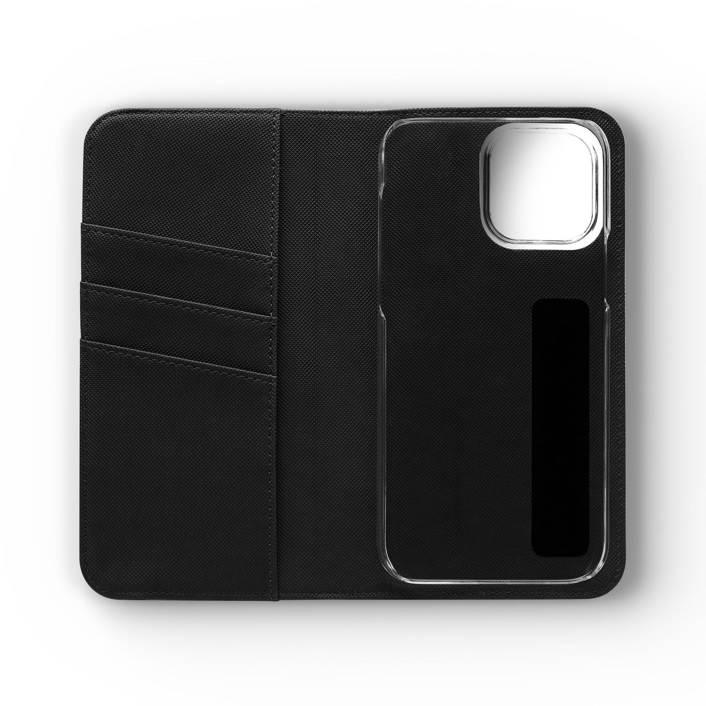 Champion's Motivational Flip Case | Inspirational Quote Phone Accessory for Fitness Enthusiasts