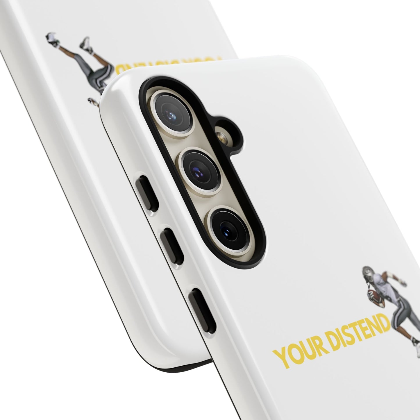 Athlete’s Edge Customizable Tough Phone Case - Durable Sports Design for iPhone/Samsung, Perfect Personalized Gift for Sports Lovers