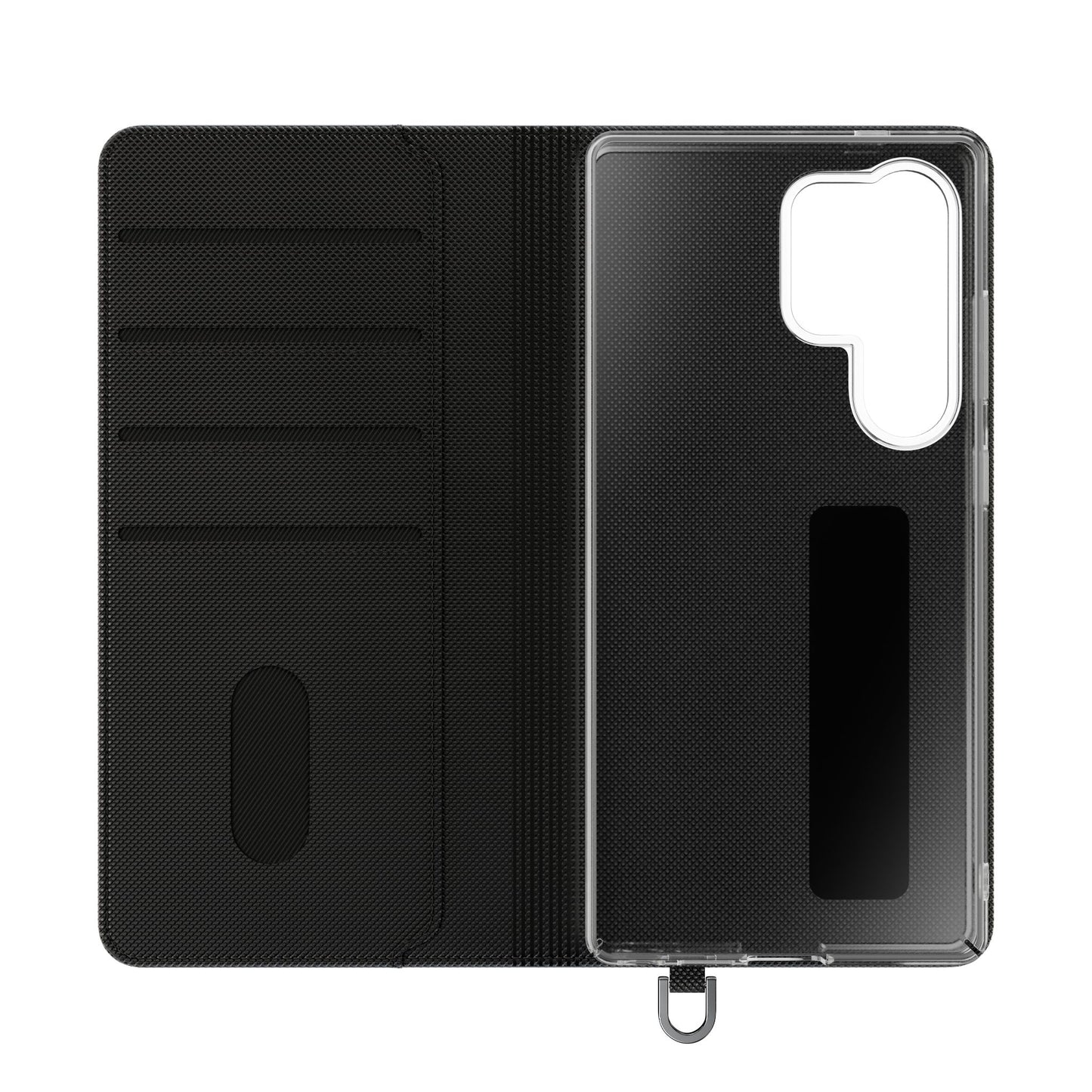 Champion's Motivational Flip Case | Inspirational Quote Phone Accessory for Fitness Enthusiasts