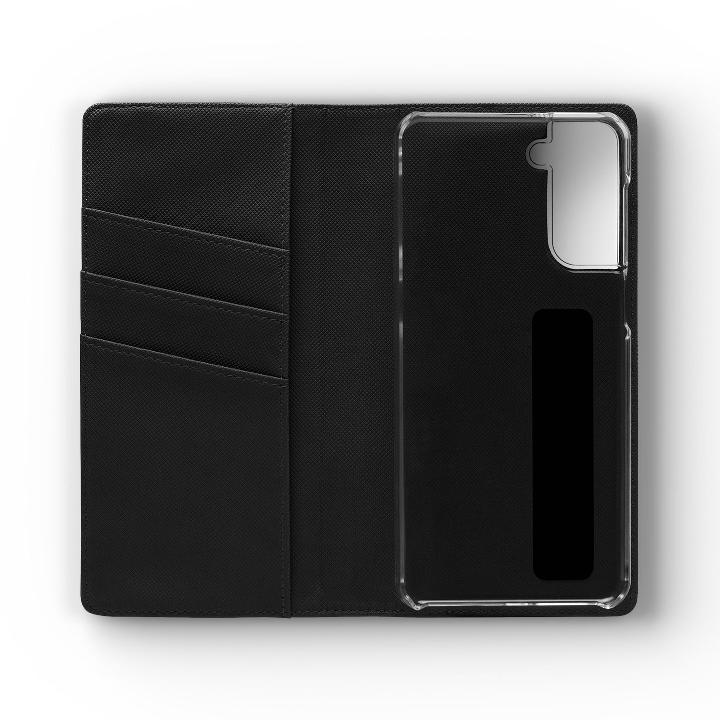 Champion's Motivational Flip Case | Inspirational Quote Phone Accessory for Fitness Enthusiasts