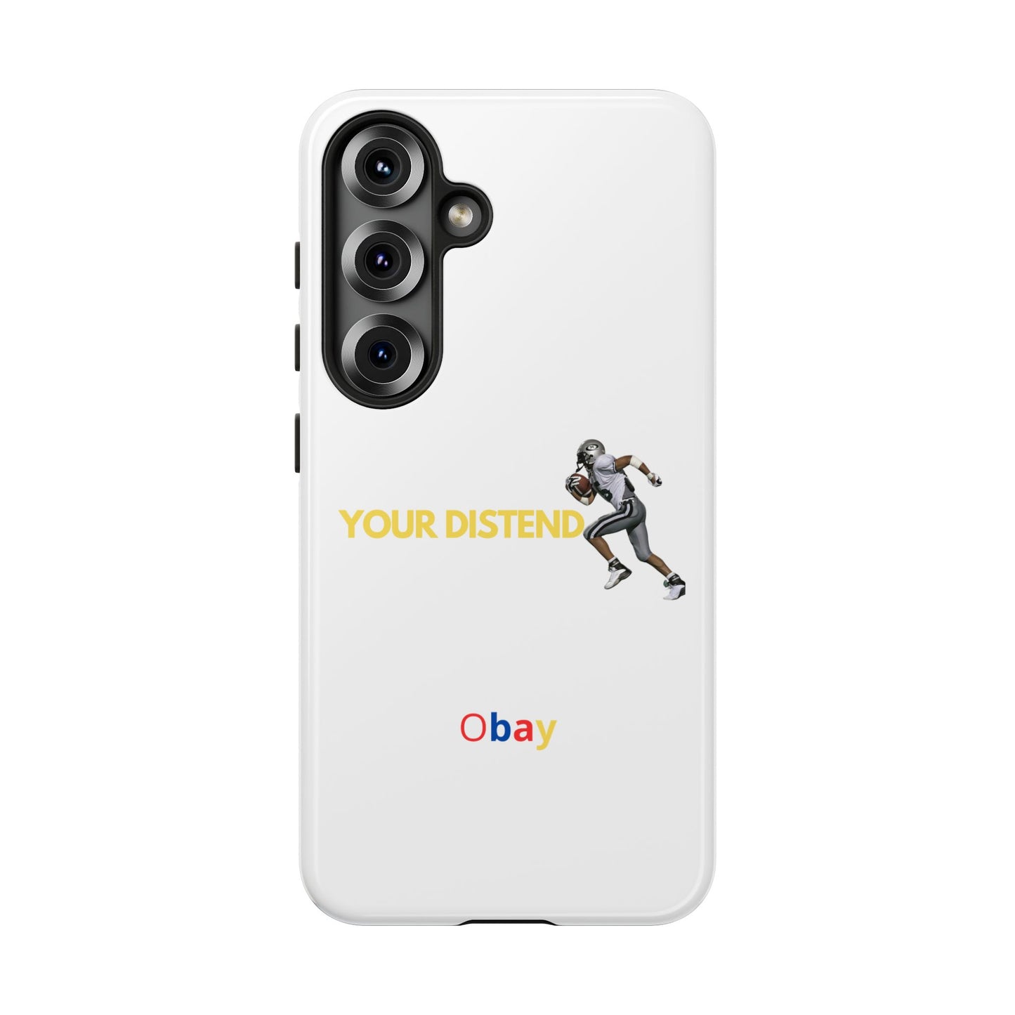 Athlete’s Edge Customizable Tough Phone Case - Durable Sports Design for iPhone/Samsung, Perfect Personalized Gift for Sports Lovers