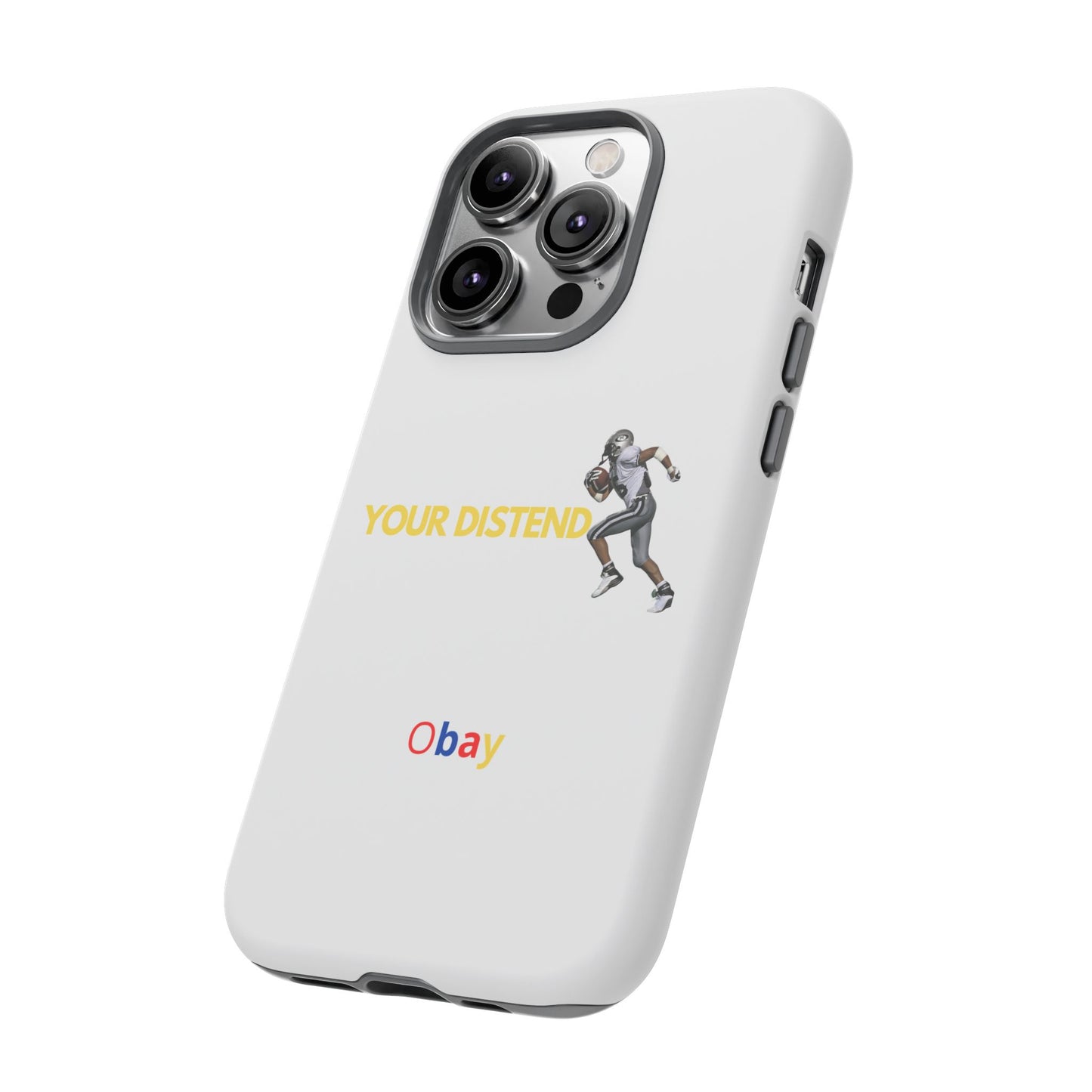 Athlete’s Edge Customizable Tough Phone Case - Durable Sports Design for iPhone/Samsung, Perfect Personalized Gift for Sports Lovers