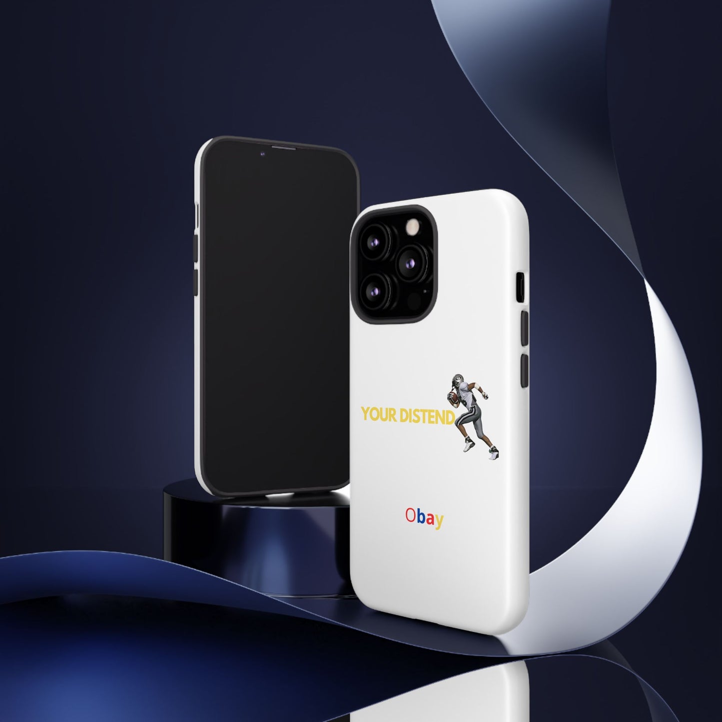Athlete’s Edge Customizable Tough Phone Case - Durable Sports Design for iPhone/Samsung, Perfect Personalized Gift for Sports Lovers