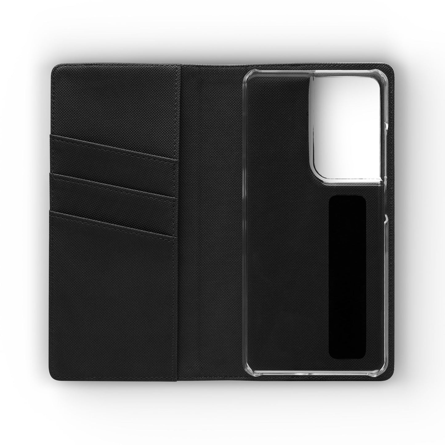 Champion's Motivational Flip Case | Inspirational Quote Phone Accessory for Fitness Enthusiasts