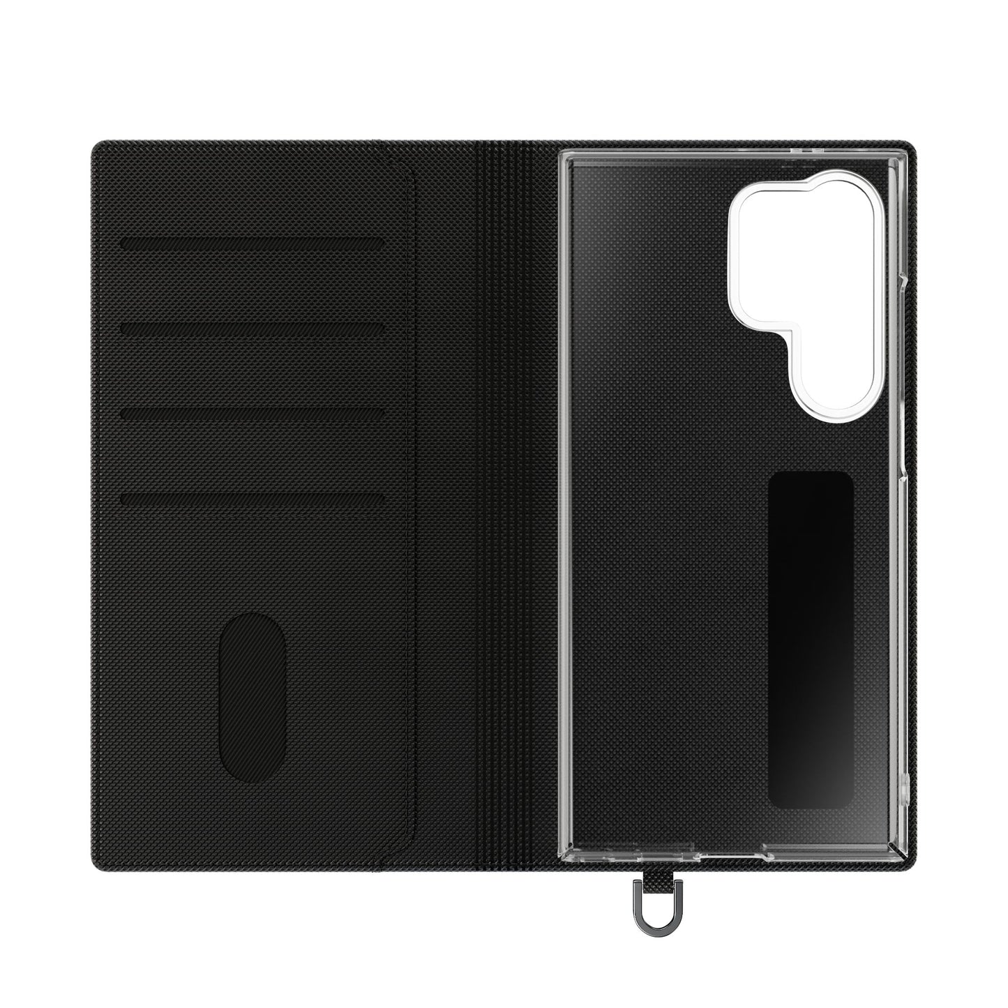 Champion's Motivational Flip Case | Inspirational Quote Phone Accessory for Fitness Enthusiasts