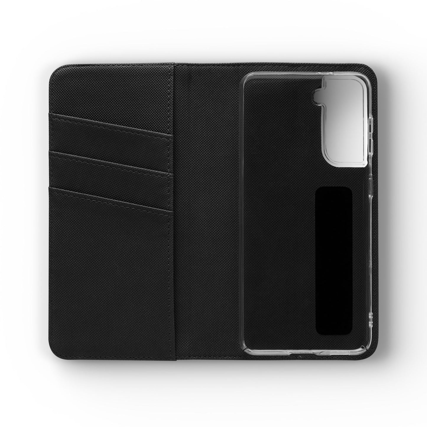 Champion's Motivational Flip Case | Inspirational Quote Phone Accessory for Fitness Enthusiasts