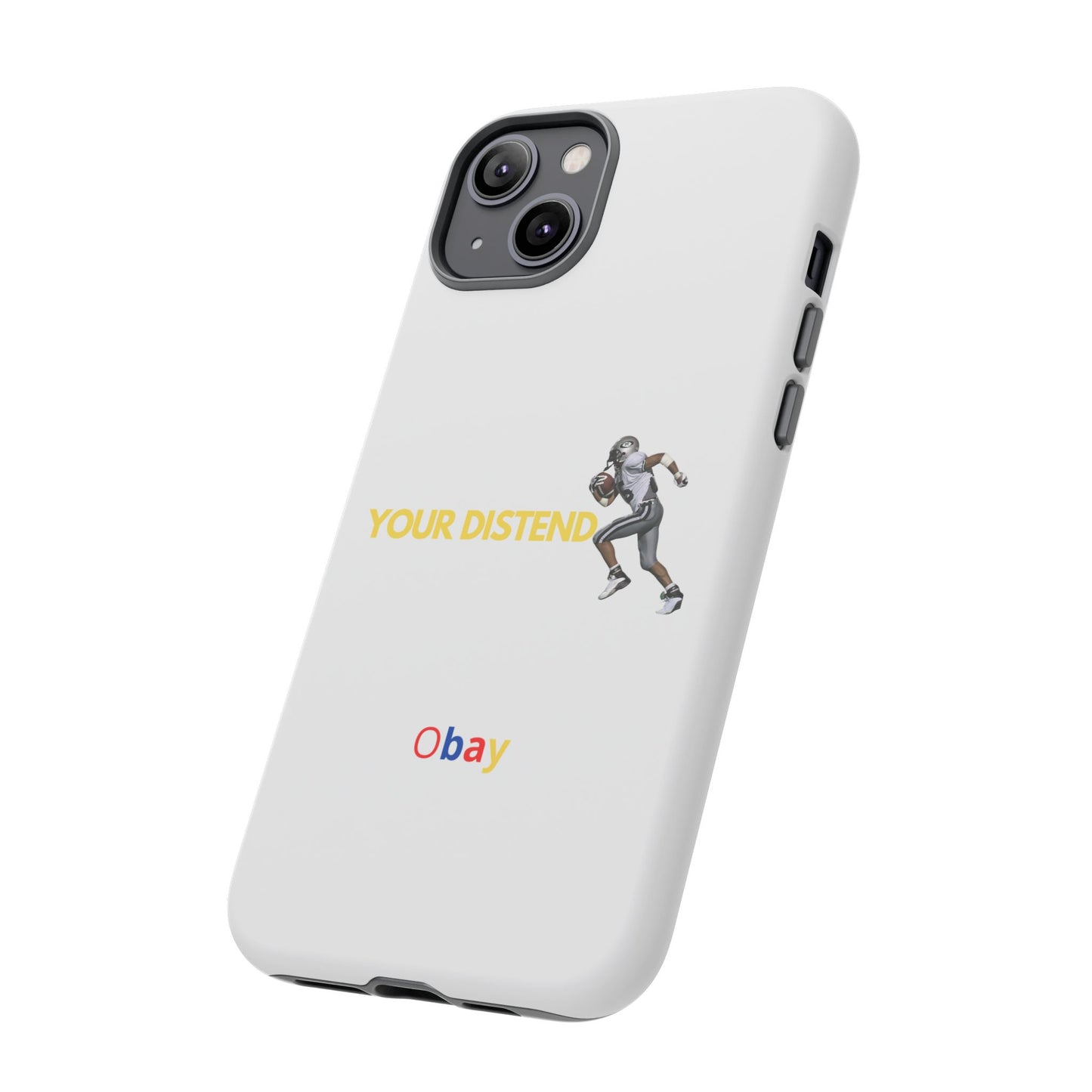 Athlete’s Edge Customizable Tough Phone Case - Durable Sports Design for iPhone/Samsung, Perfect Personalized Gift for Sports Lovers