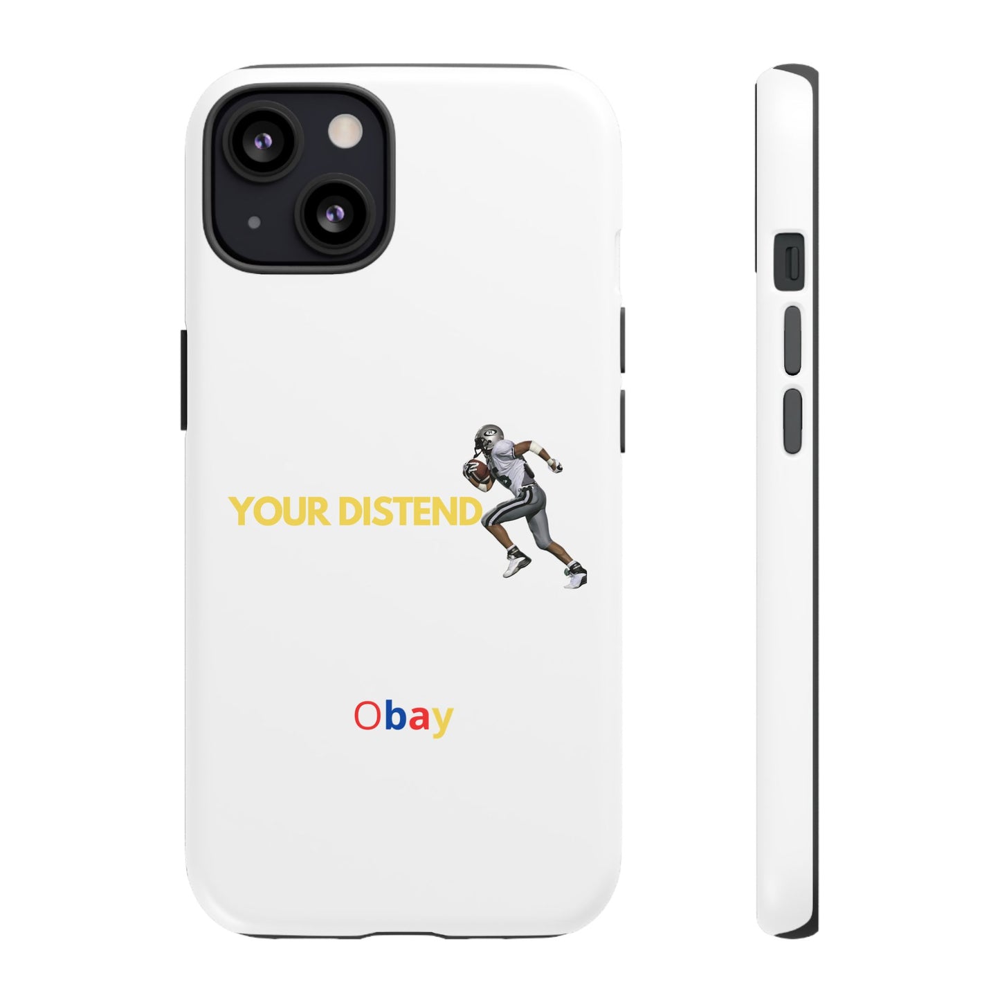Athlete’s Edge Customizable Tough Phone Case - Durable Sports Design for iPhone/Samsung, Perfect Personalized Gift for Sports Lovers