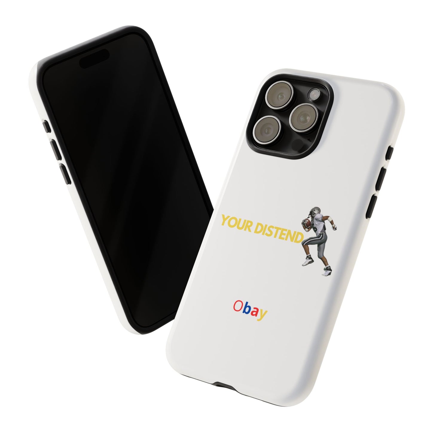 Athlete’s Edge Customizable Tough Phone Case - Durable Sports Design for iPhone/Samsung, Perfect Personalized Gift for Sports Lovers
