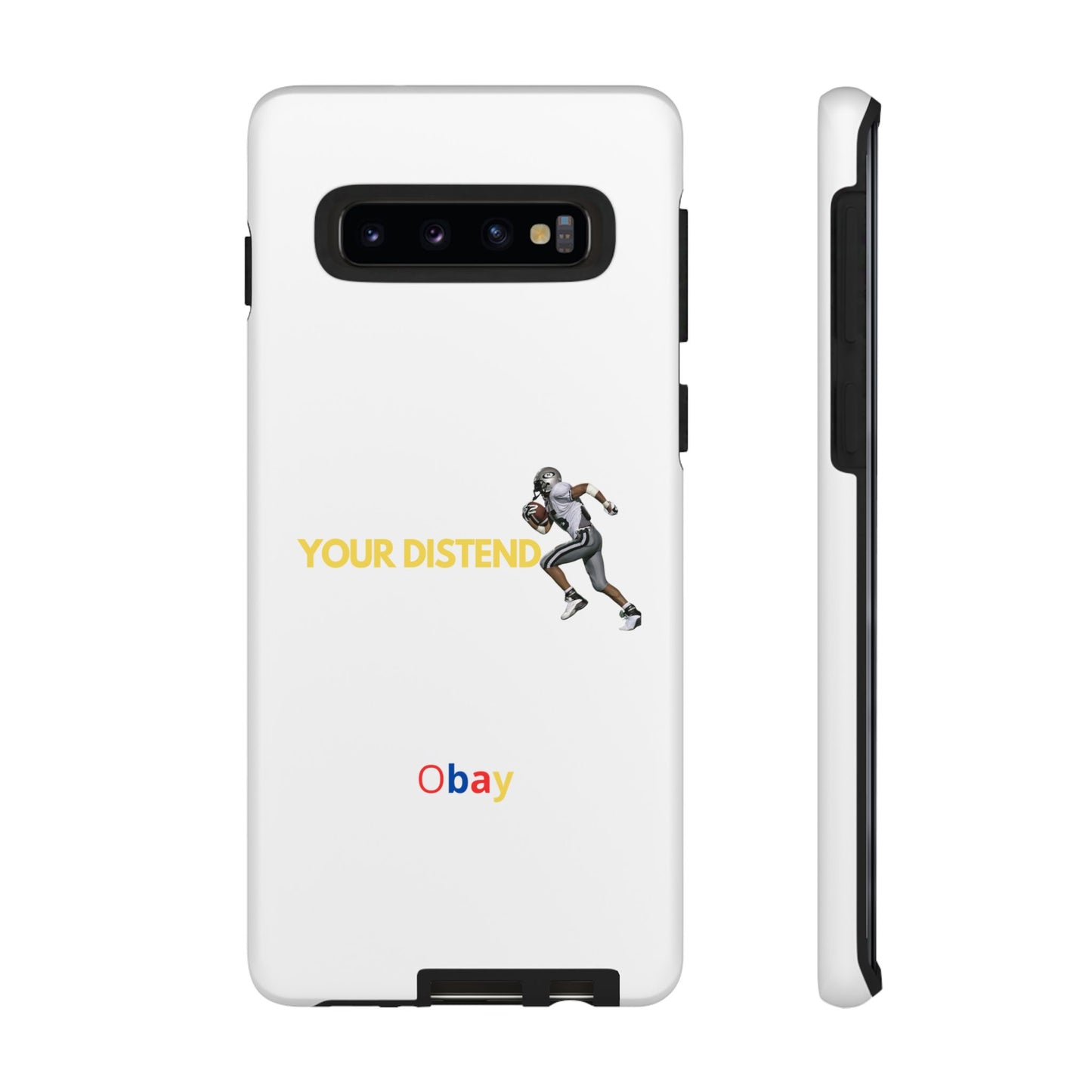 Athlete’s Edge Customizable Tough Phone Case - Durable Sports Design for iPhone/Samsung, Perfect Personalized Gift for Sports Lovers