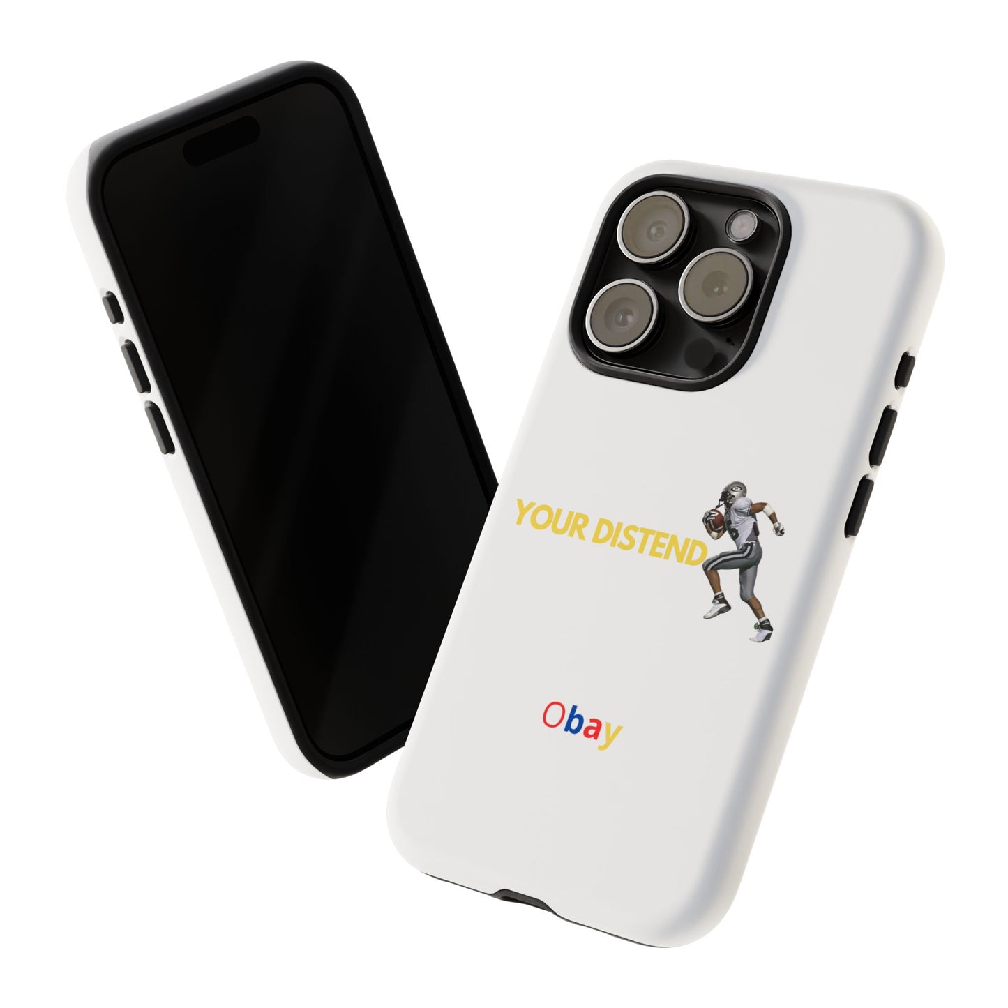 Athlete’s Edge Customizable Tough Phone Case - Durable Sports Design for iPhone/Samsung, Perfect Personalized Gift for Sports Lovers