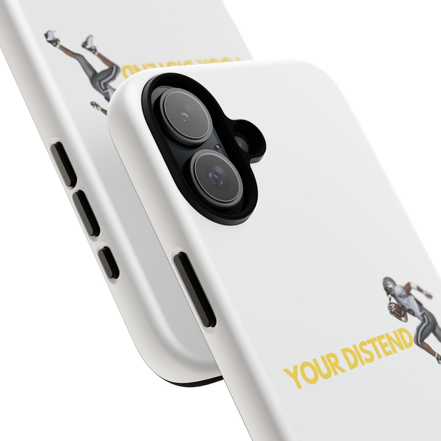 Athlete’s Edge Customizable Tough Phone Case - Durable Sports Design for iPhone/Samsung, Perfect Personalized Gift for Sports Lovers