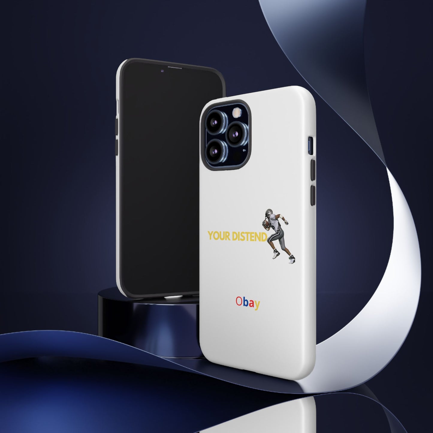 Athlete’s Edge Customizable Tough Phone Case - Durable Sports Design for iPhone/Samsung, Perfect Personalized Gift for Sports Lovers