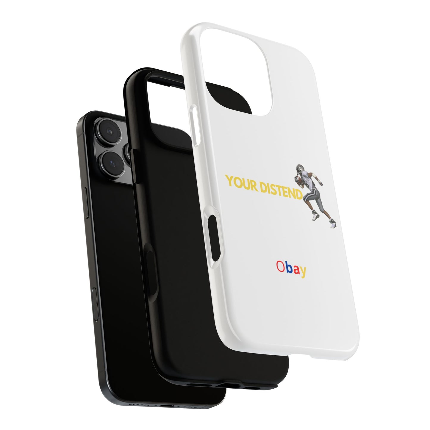 Athlete’s Edge Customizable Tough Phone Case - Durable Sports Design for iPhone/Samsung, Perfect Personalized Gift for Sports Lovers