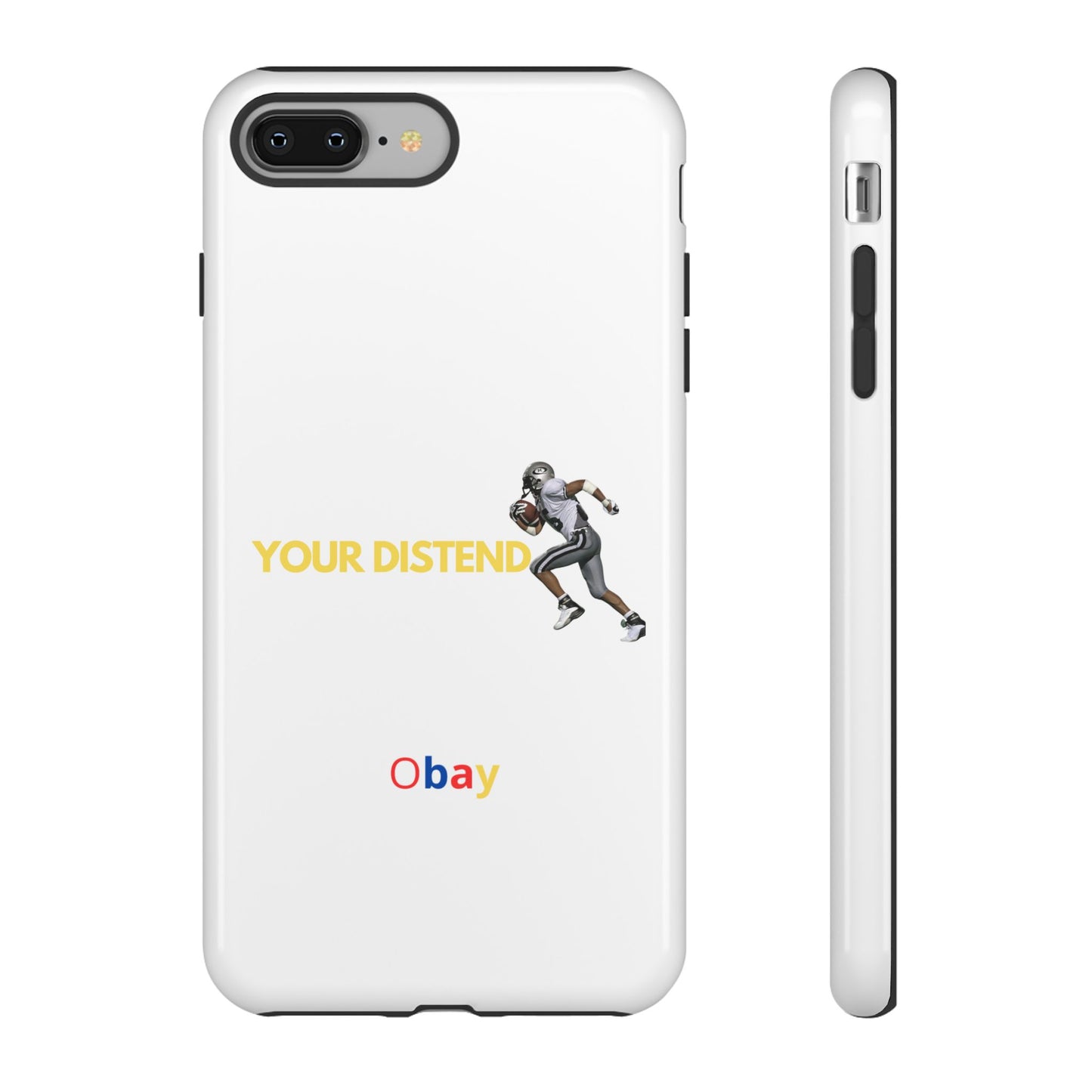 Athlete’s Edge Customizable Tough Phone Case - Durable Sports Design for iPhone/Samsung, Perfect Personalized Gift for Sports Lovers