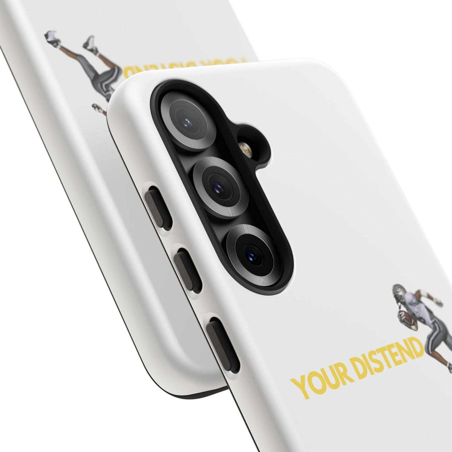 Athlete’s Edge Customizable Tough Phone Case - Durable Sports Design for iPhone/Samsung, Perfect Personalized Gift for Sports Lovers