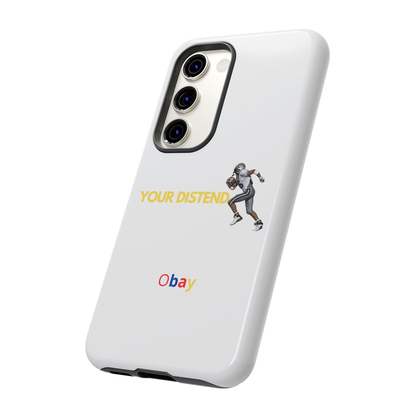 Athlete’s Edge Customizable Tough Phone Case - Durable Sports Design for iPhone/Samsung, Perfect Personalized Gift for Sports Lovers