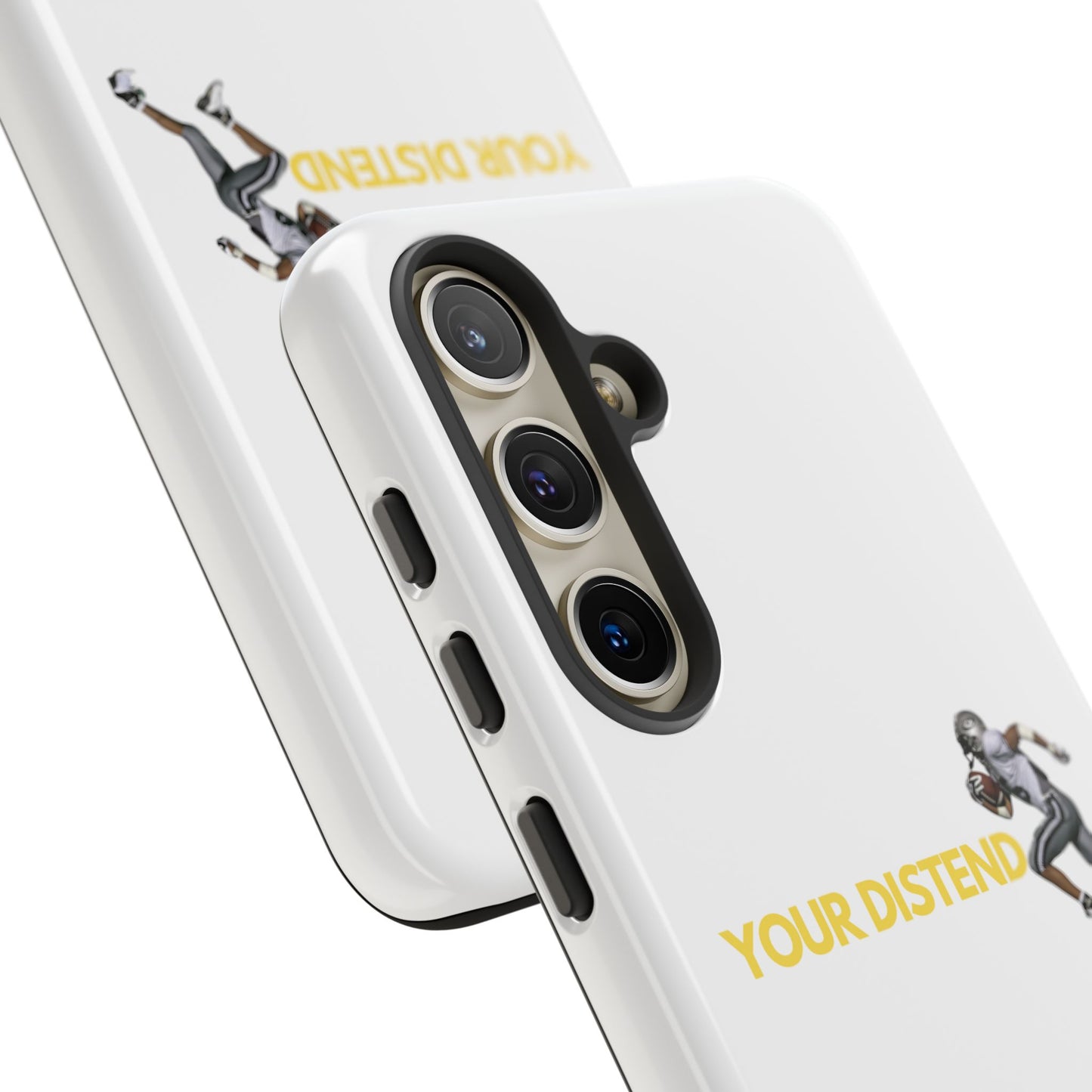 Athlete’s Edge Customizable Tough Phone Case - Durable Sports Design for iPhone/Samsung, Perfect Personalized Gift for Sports Lovers