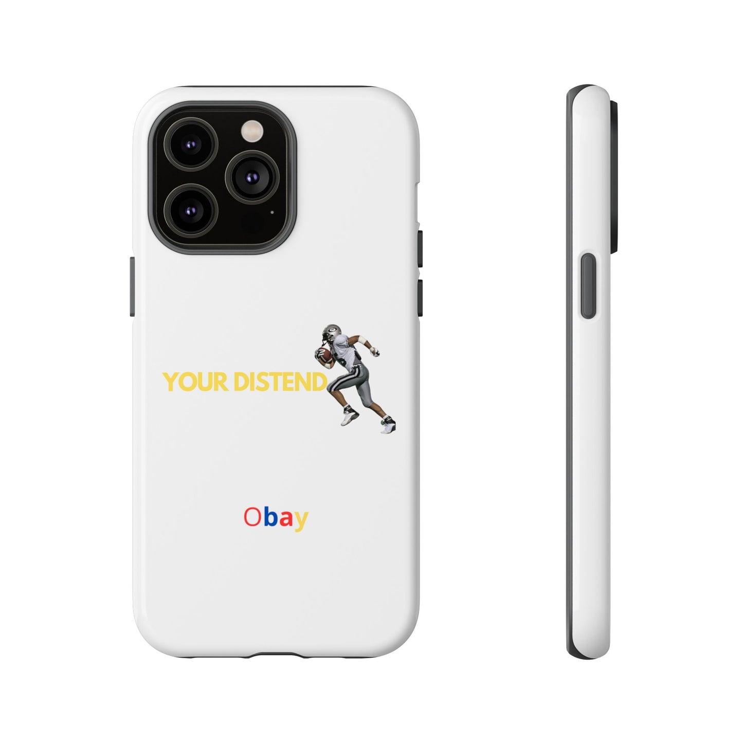 Athlete’s Edge Customizable Tough Phone Case - Durable Sports Design for iPhone/Samsung, Perfect Personalized Gift for Sports Lovers