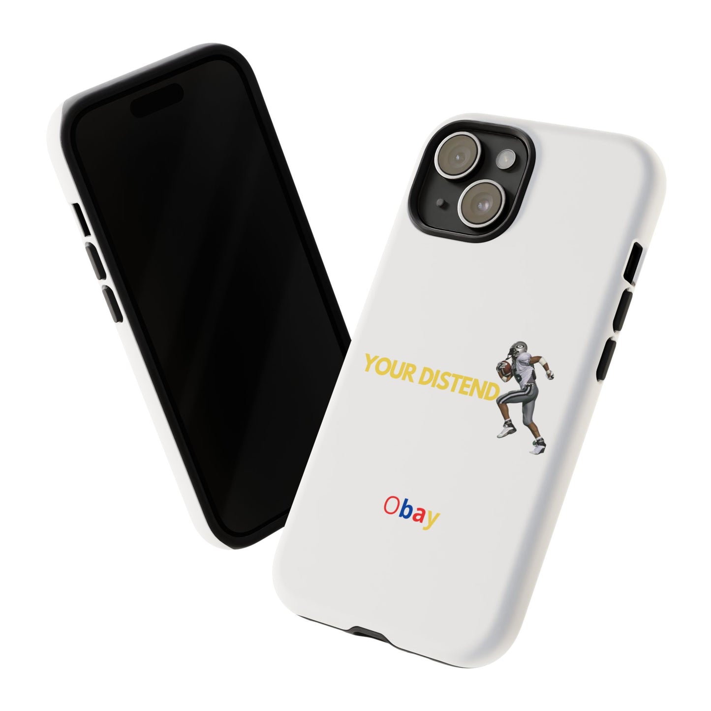 Athlete’s Edge Customizable Tough Phone Case - Durable Sports Design for iPhone/Samsung, Perfect Personalized Gift for Sports Lovers