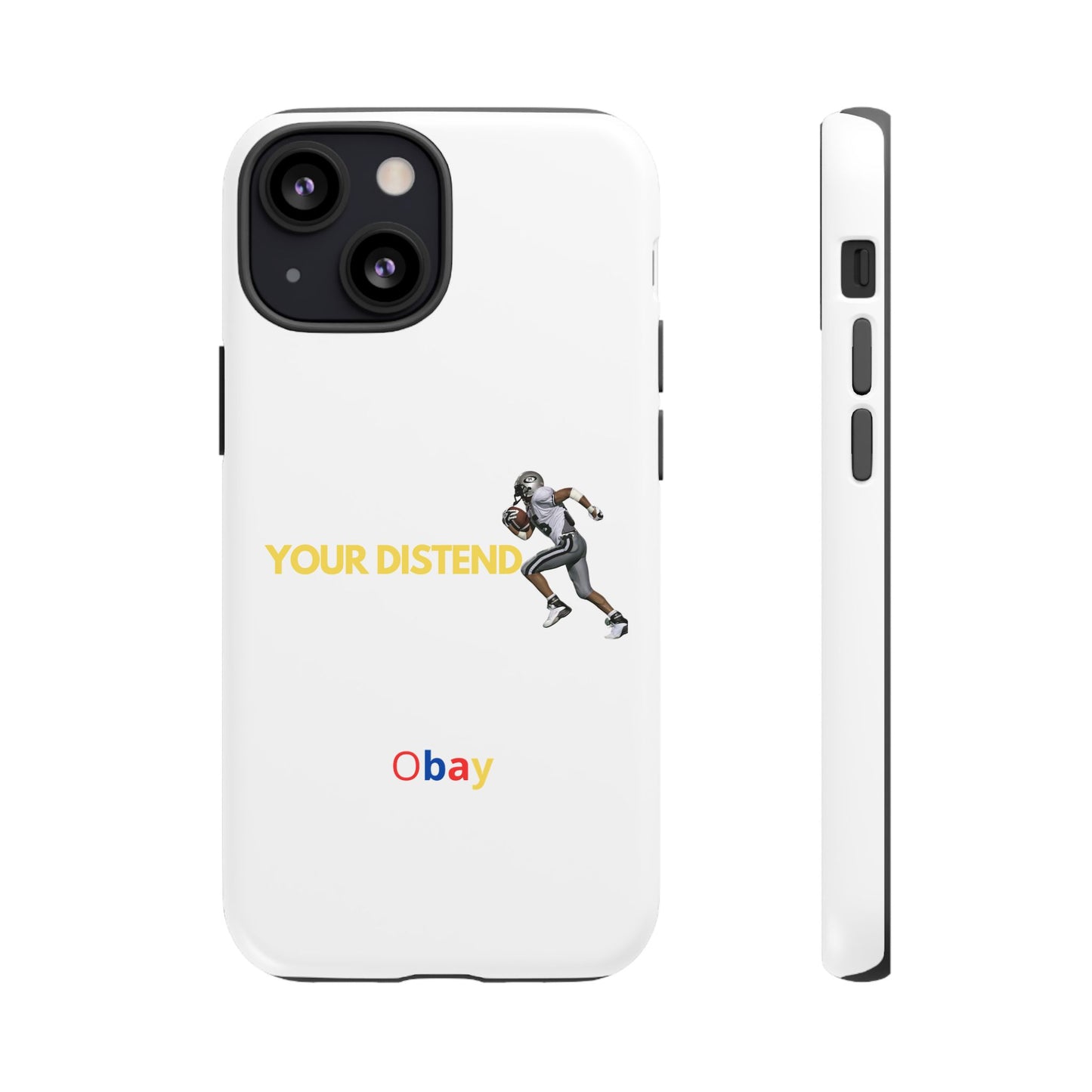 Athlete’s Edge Customizable Tough Phone Case - Durable Sports Design for iPhone/Samsung, Perfect Personalized Gift for Sports Lovers