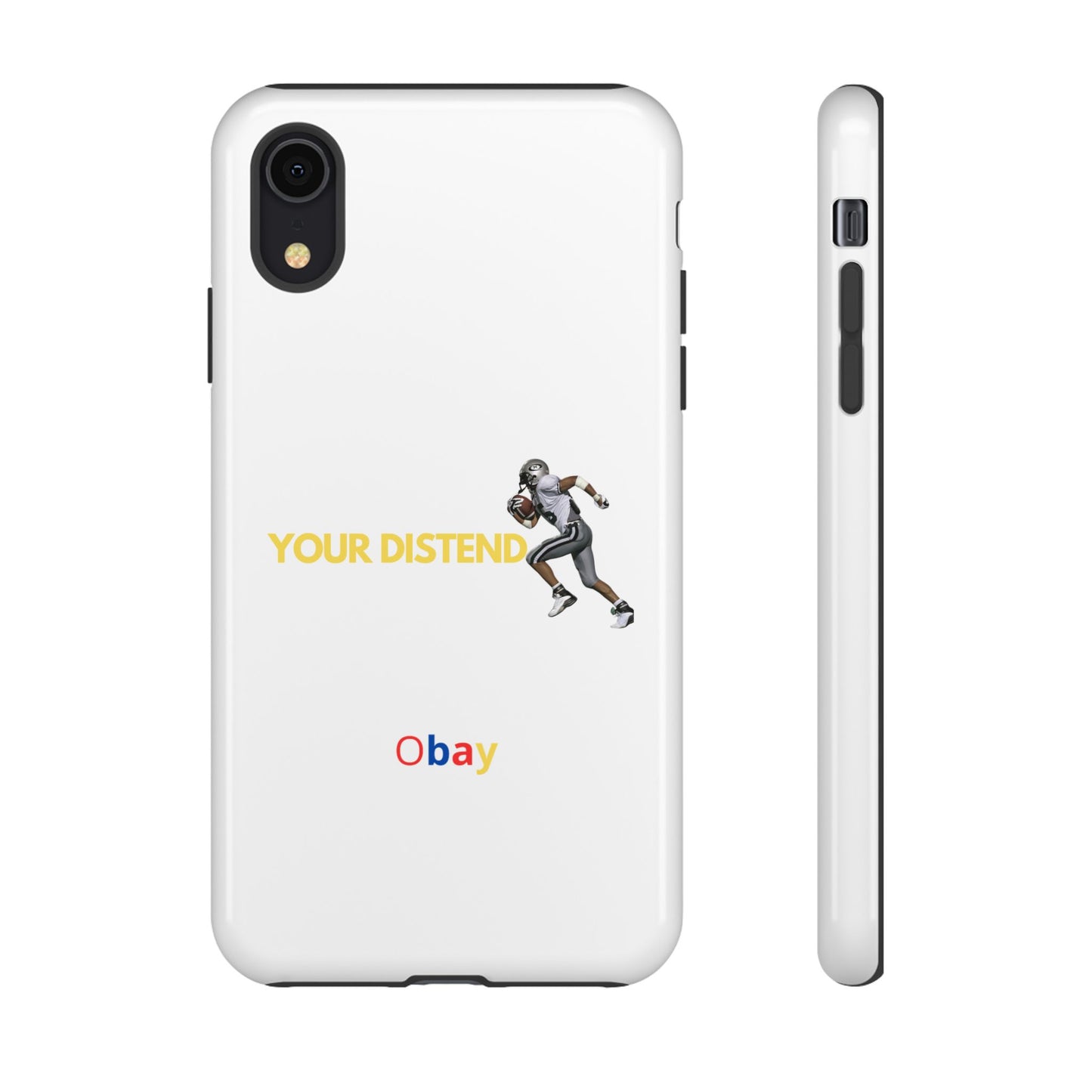 Athlete’s Edge Customizable Tough Phone Case - Durable Sports Design for iPhone/Samsung, Perfect Personalized Gift for Sports Lovers