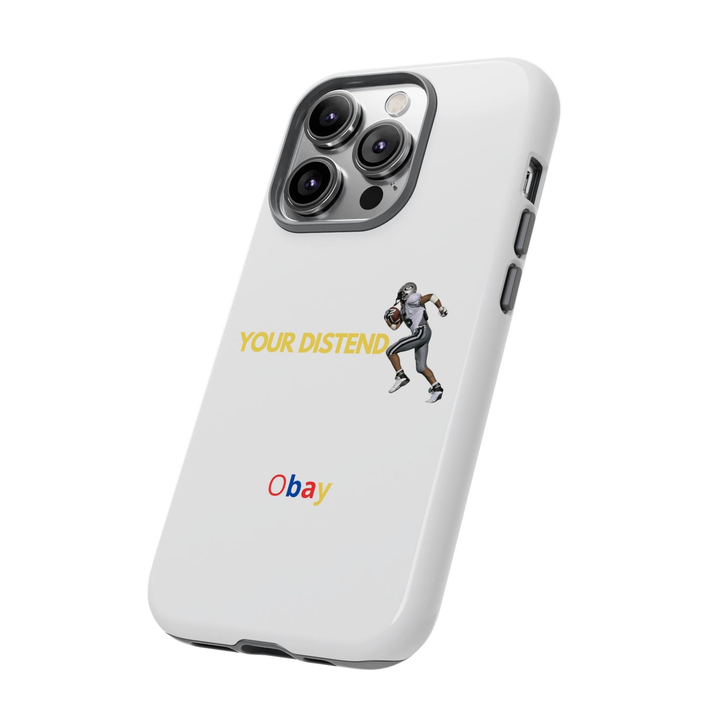 Athlete’s Edge Customizable Tough Phone Case - Durable Sports Design for iPhone/Samsung, Perfect Personalized Gift for Sports Lovers
