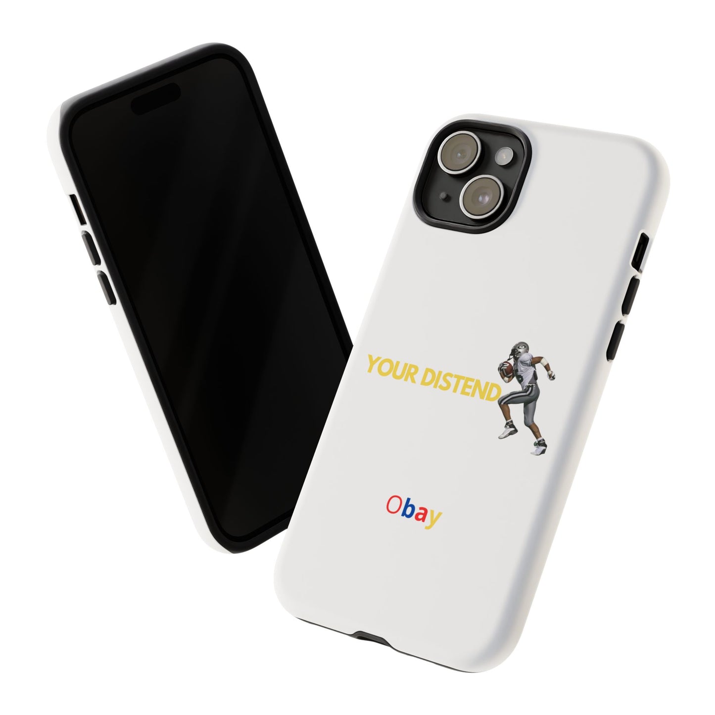 Athlete’s Edge Customizable Tough Phone Case - Durable Sports Design for iPhone/Samsung, Perfect Personalized Gift for Sports Lovers