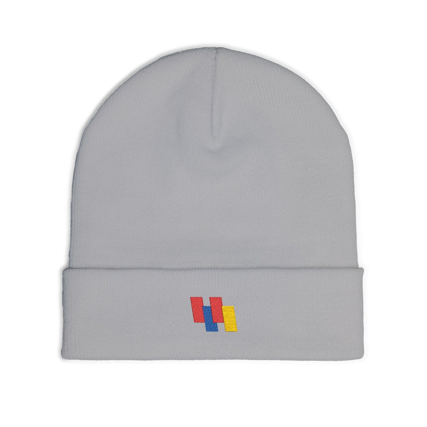 Cozy Knit Beanie - Vibrant Embroidery, Stylish Winter Hat for All, Perfect Outdoor Accessory