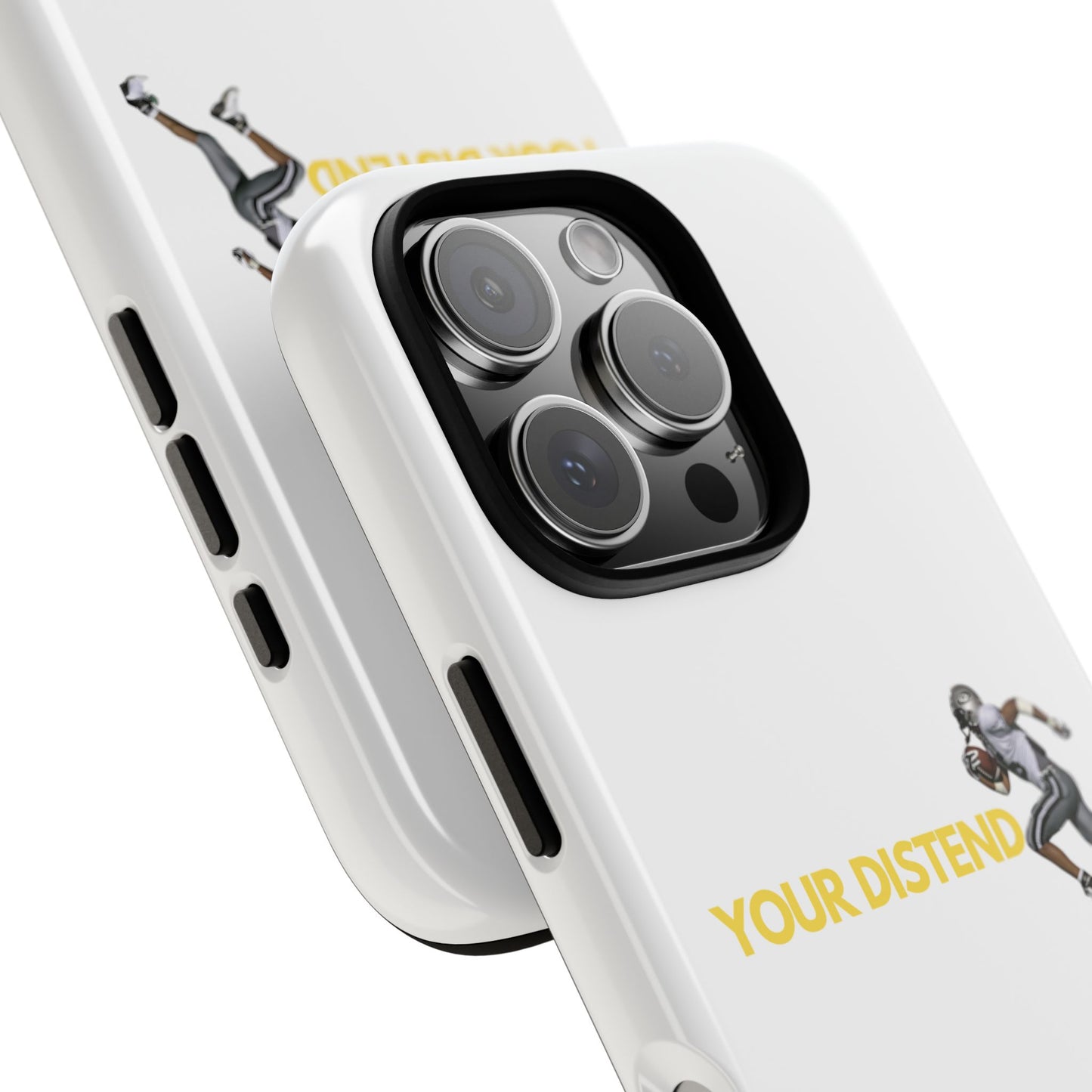 Athlete’s Edge Customizable Tough Phone Case - Durable Sports Design for iPhone/Samsung, Perfect Personalized Gift for Sports Lovers