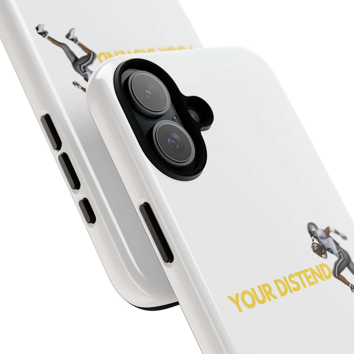 Athlete’s Edge Customizable Tough Phone Case - Durable Sports Design for iPhone/Samsung, Perfect Personalized Gift for Sports Lovers