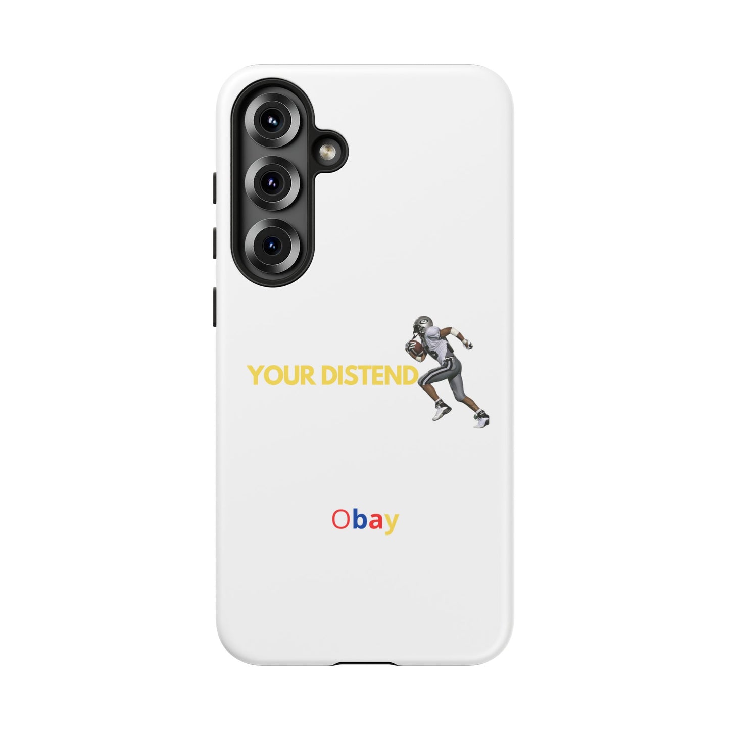 Athlete’s Edge Customizable Tough Phone Case - Durable Sports Design for iPhone/Samsung, Perfect Personalized Gift for Sports Lovers