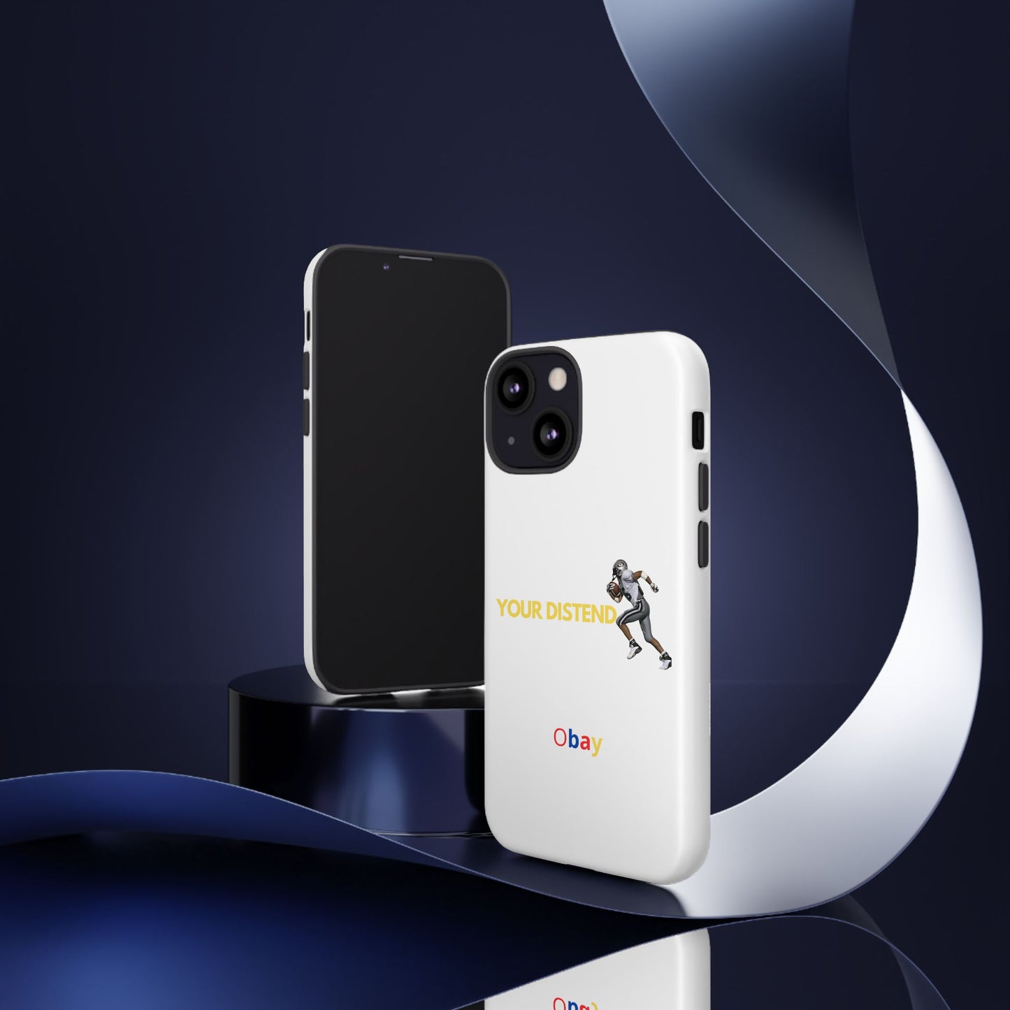 Athlete’s Edge Customizable Tough Phone Case - Durable Sports Design for iPhone/Samsung, Perfect Personalized Gift for Sports Lovers