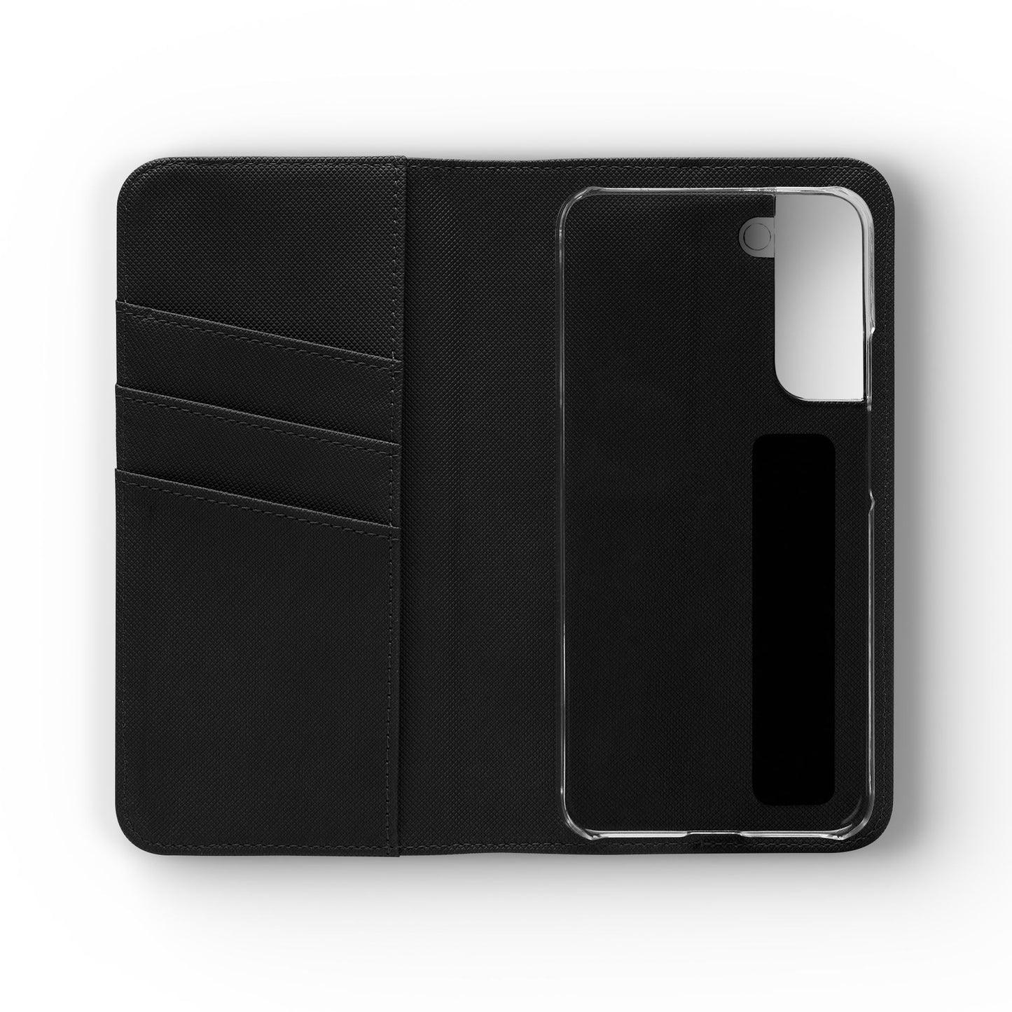 Champion's Motivational Flip Case | Inspirational Quote Phone Accessory for Fitness Enthusiasts