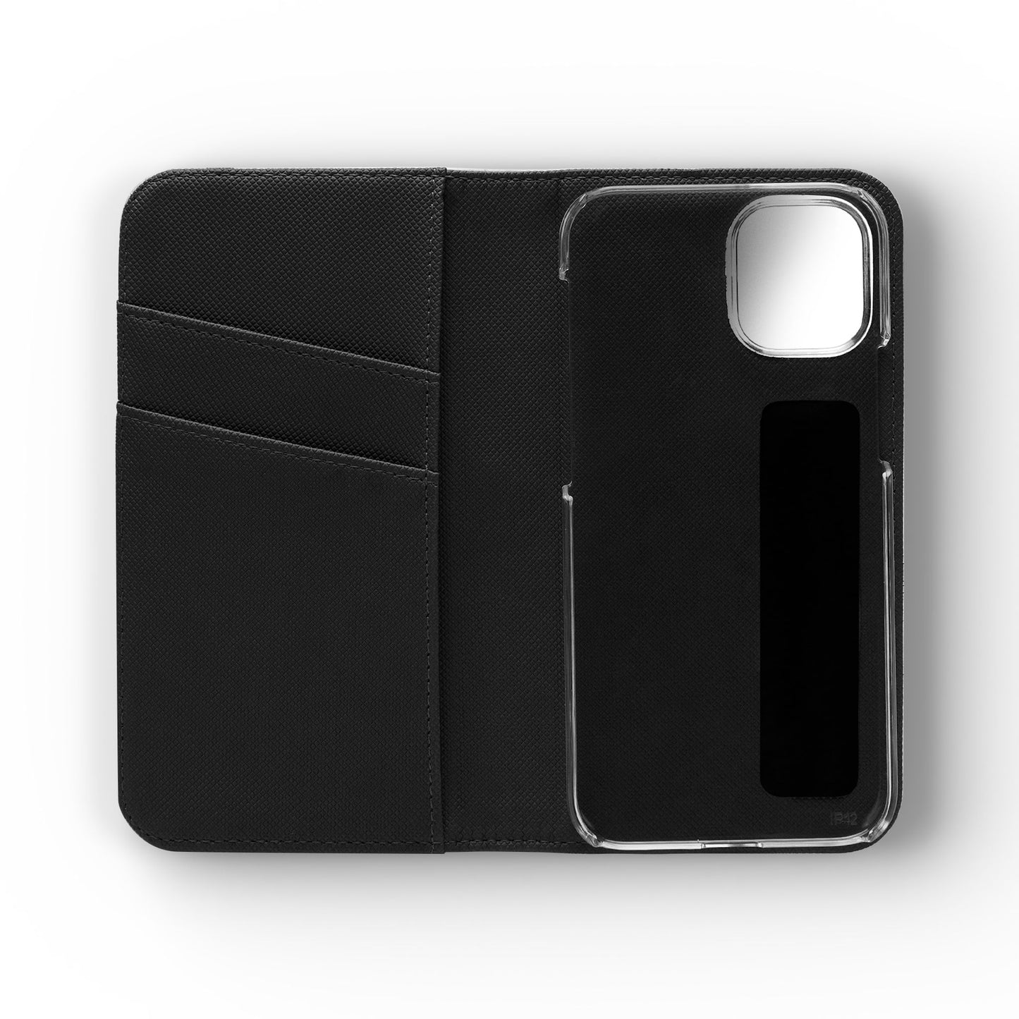 Champion's Motivational Flip Case | Inspirational Quote Phone Accessory for Fitness Enthusiasts