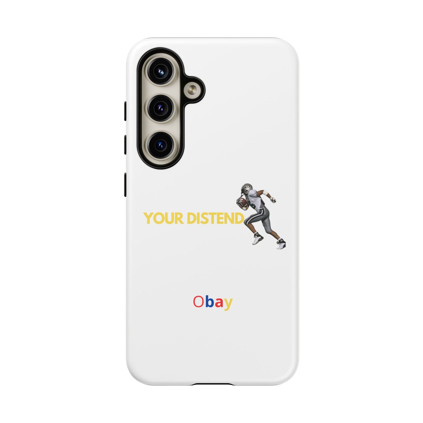 Athlete’s Edge Customizable Tough Phone Case - Durable Sports Design for iPhone/Samsung, Perfect Personalized Gift for Sports Lovers