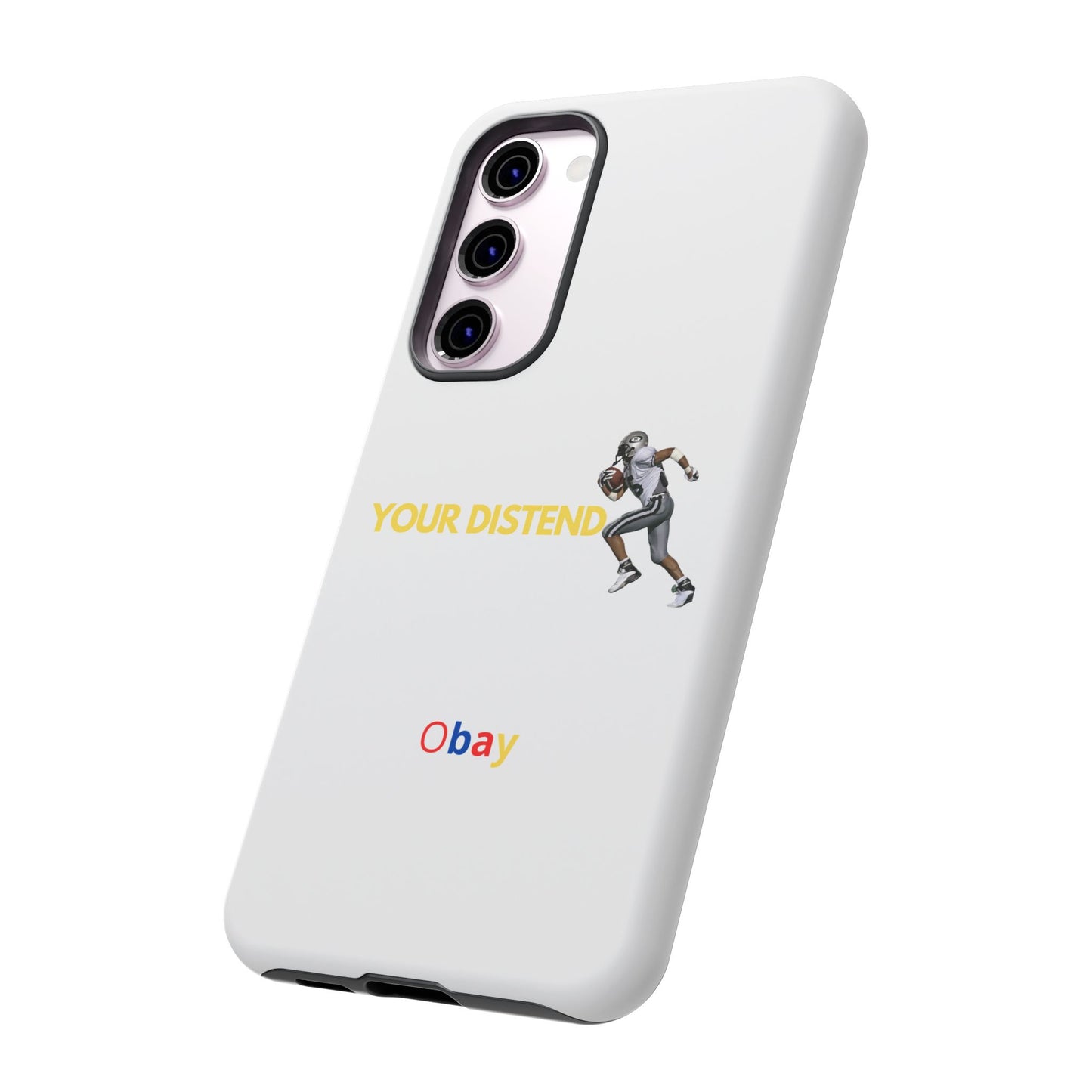 Athlete’s Edge Customizable Tough Phone Case - Durable Sports Design for iPhone/Samsung, Perfect Personalized Gift for Sports Lovers
