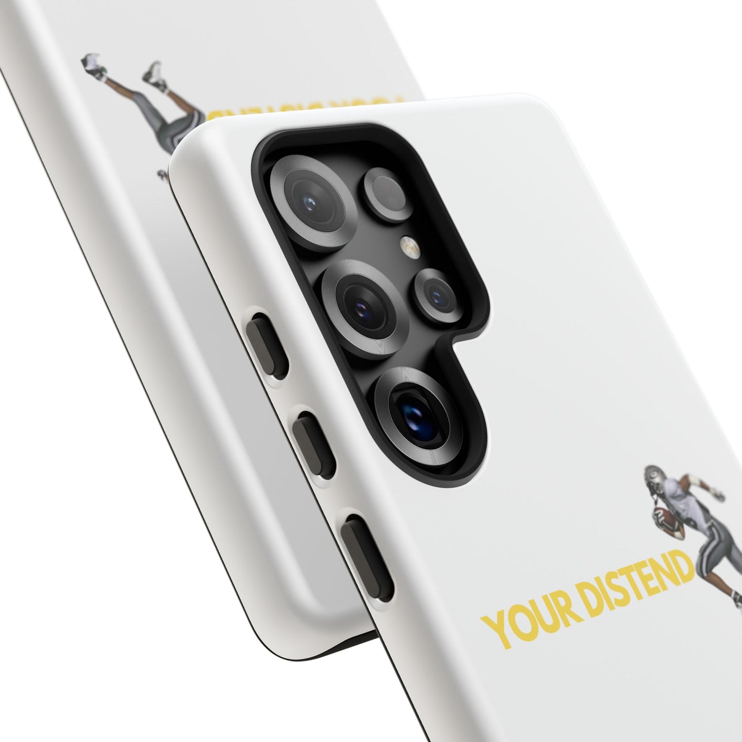 Athlete’s Edge Customizable Tough Phone Case - Durable Sports Design for iPhone/Samsung, Perfect Personalized Gift for Sports Lovers