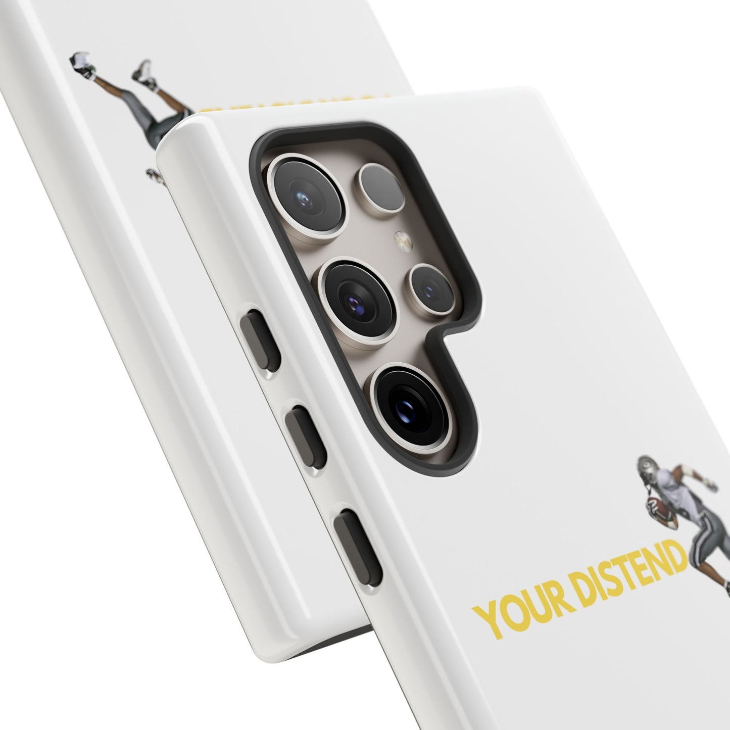 Athlete’s Edge Customizable Tough Phone Case - Durable Sports Design for iPhone/Samsung, Perfect Personalized Gift for Sports Lovers