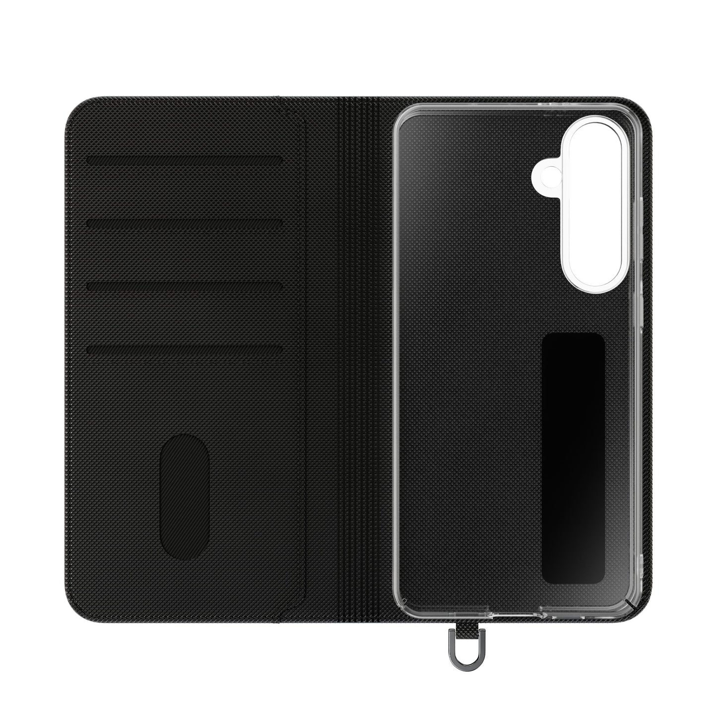 Champion's Motivational Flip Case | Inspirational Quote Phone Accessory for Fitness Enthusiasts
