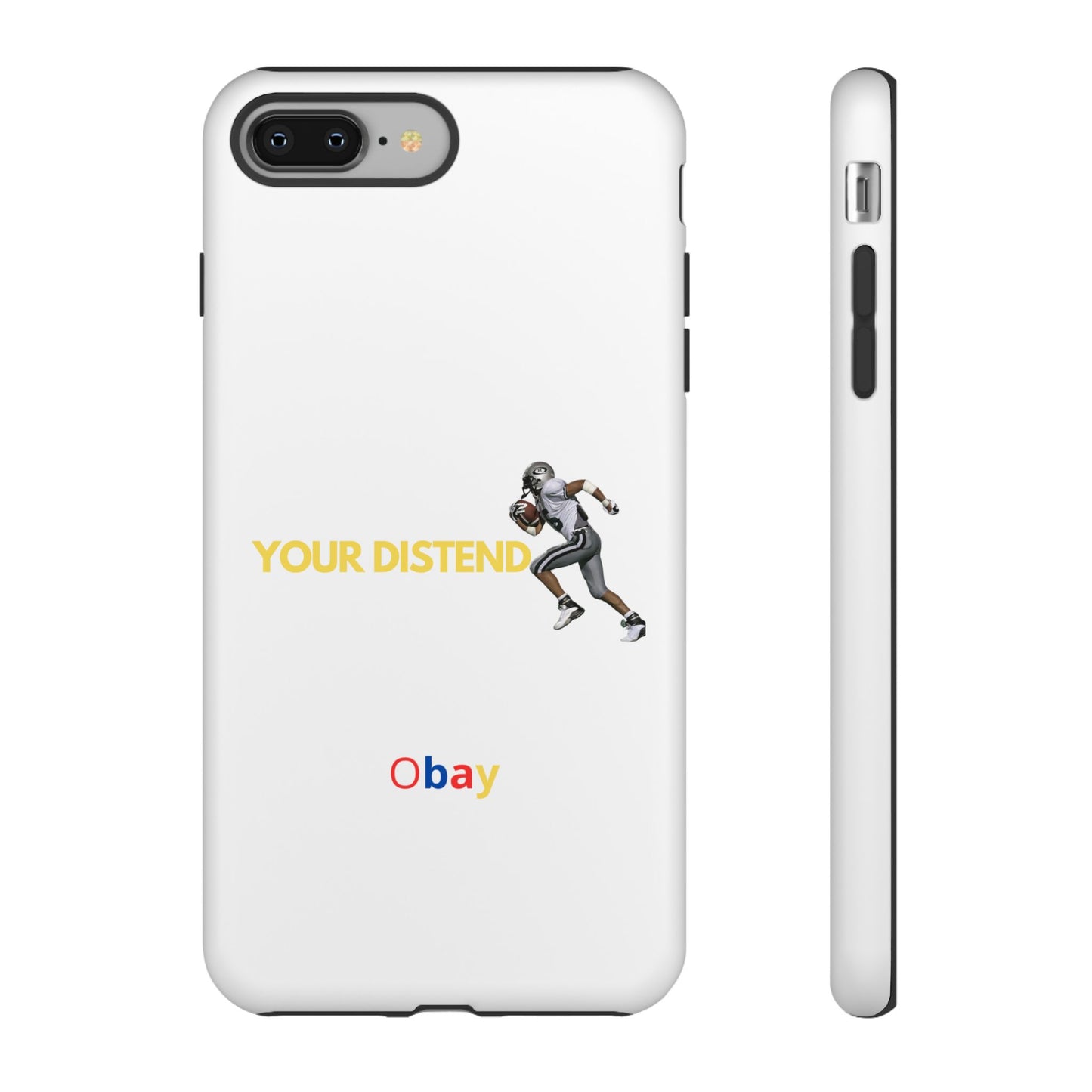 Athlete’s Edge Customizable Tough Phone Case - Durable Sports Design for iPhone/Samsung, Perfect Personalized Gift for Sports Lovers