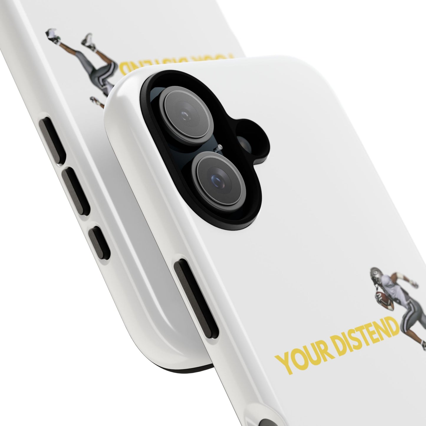Athlete’s Edge Customizable Tough Phone Case - Durable Sports Design for iPhone/Samsung, Perfect Personalized Gift for Sports Lovers