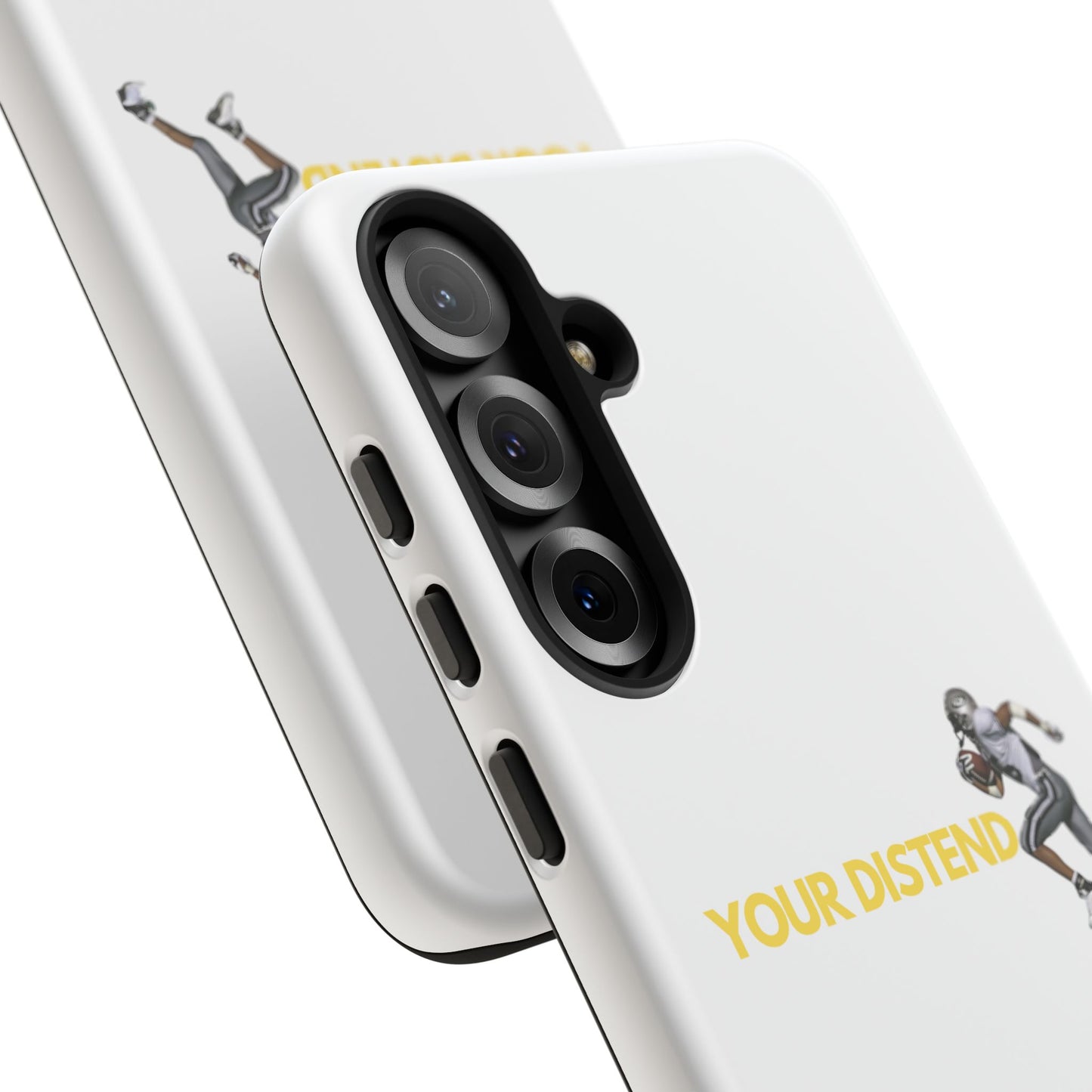 Athlete’s Edge Customizable Tough Phone Case - Durable Sports Design for iPhone/Samsung, Perfect Personalized Gift for Sports Lovers