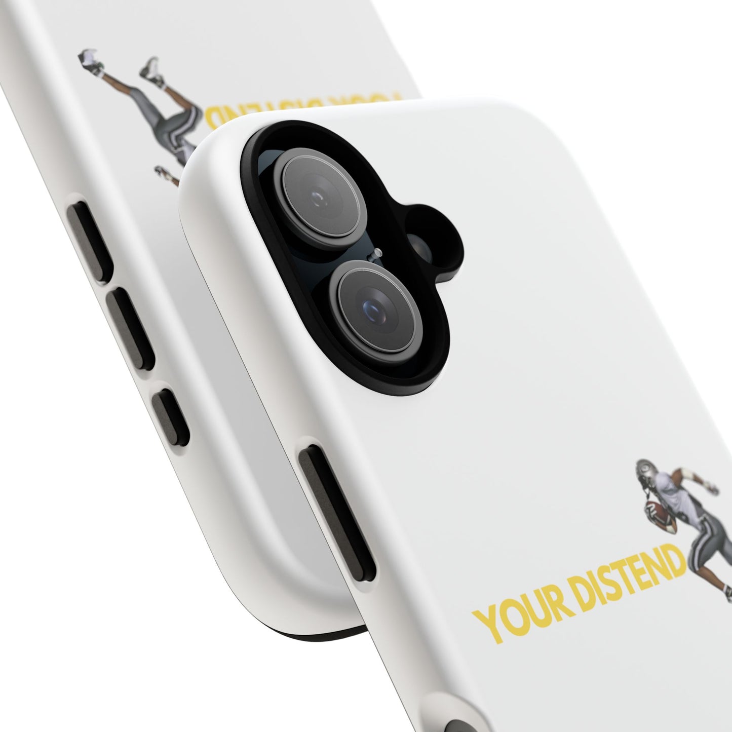 Athlete’s Edge Customizable Tough Phone Case - Durable Sports Design for iPhone/Samsung, Perfect Personalized Gift for Sports Lovers